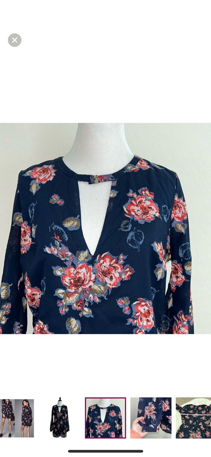 Abercrombie & Fitch Abercrombie & fitch floral romper size 6 Size 28" / US 6 / IT 42 - 4 Thumbnail