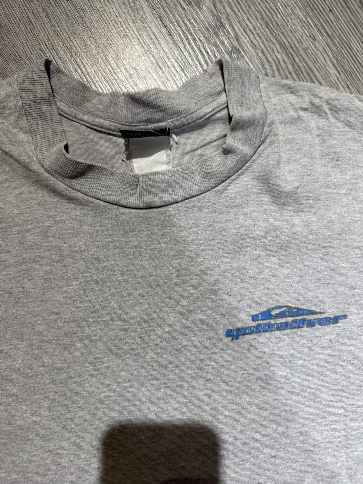 Quiksilver 90’s QUICKSILVER RARE CENTRAL LOGO RETRO JAPANESE TSHIRT Size US L / EU 52-54 / 3 - 4 Thumbnail