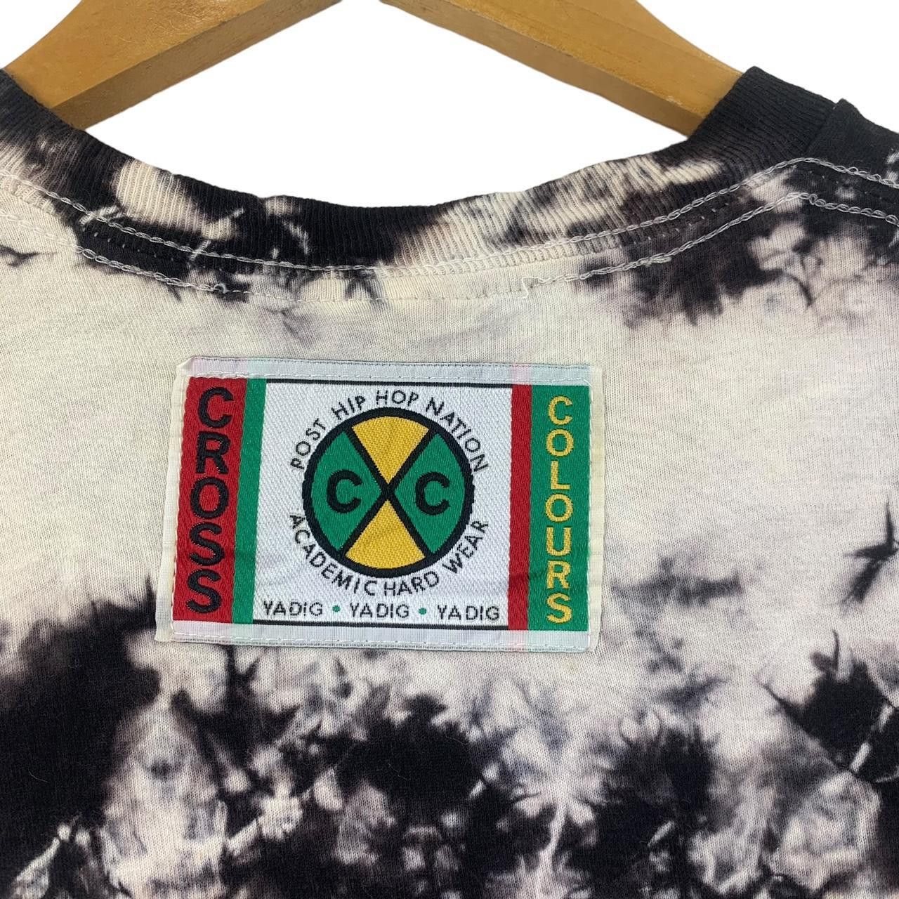 Vintage Vintage CROSS COLOURS MOSQUITOHEAD Rap Tee Shirt Size L / US 10 / IT 46 - 6 Thumbnail