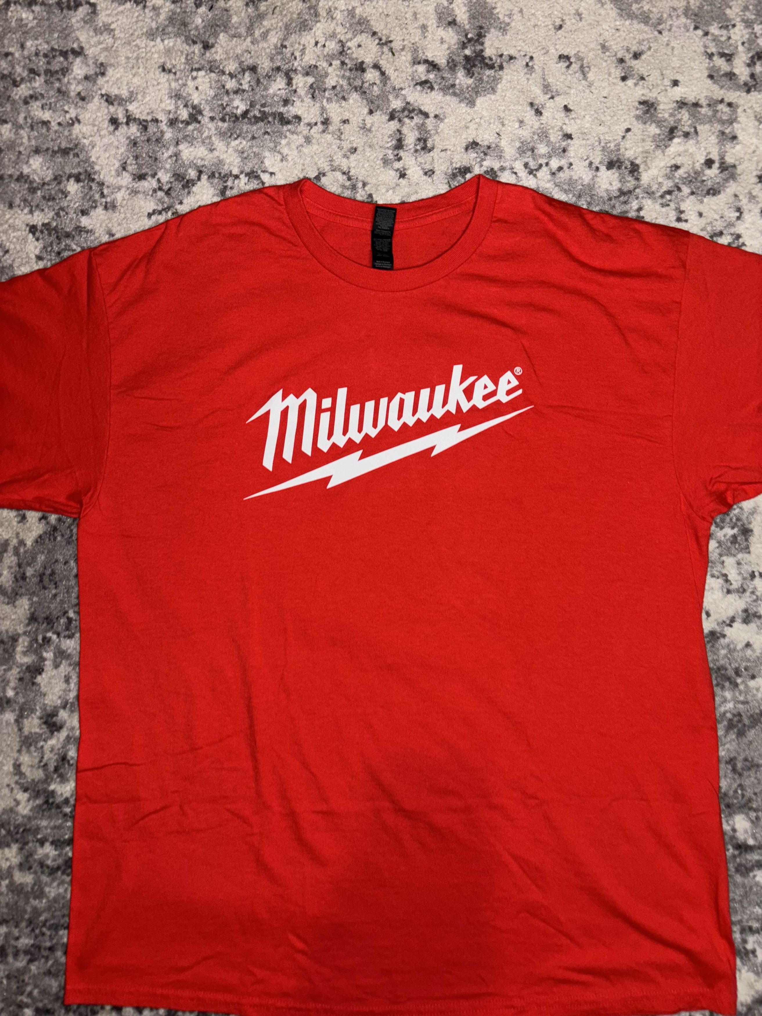 Vintage Milwaukee Tool Promo Logo Shirt Size US XL / EU 56 / 4 - 3 Thumbnail