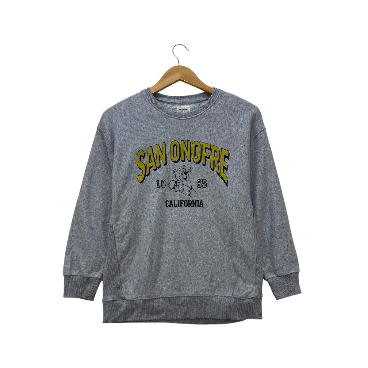Vintage Monoso San Graphics Onofre California Sweatshirt Size US M / EU 48-50 / 2 - 1 Thumbnail
