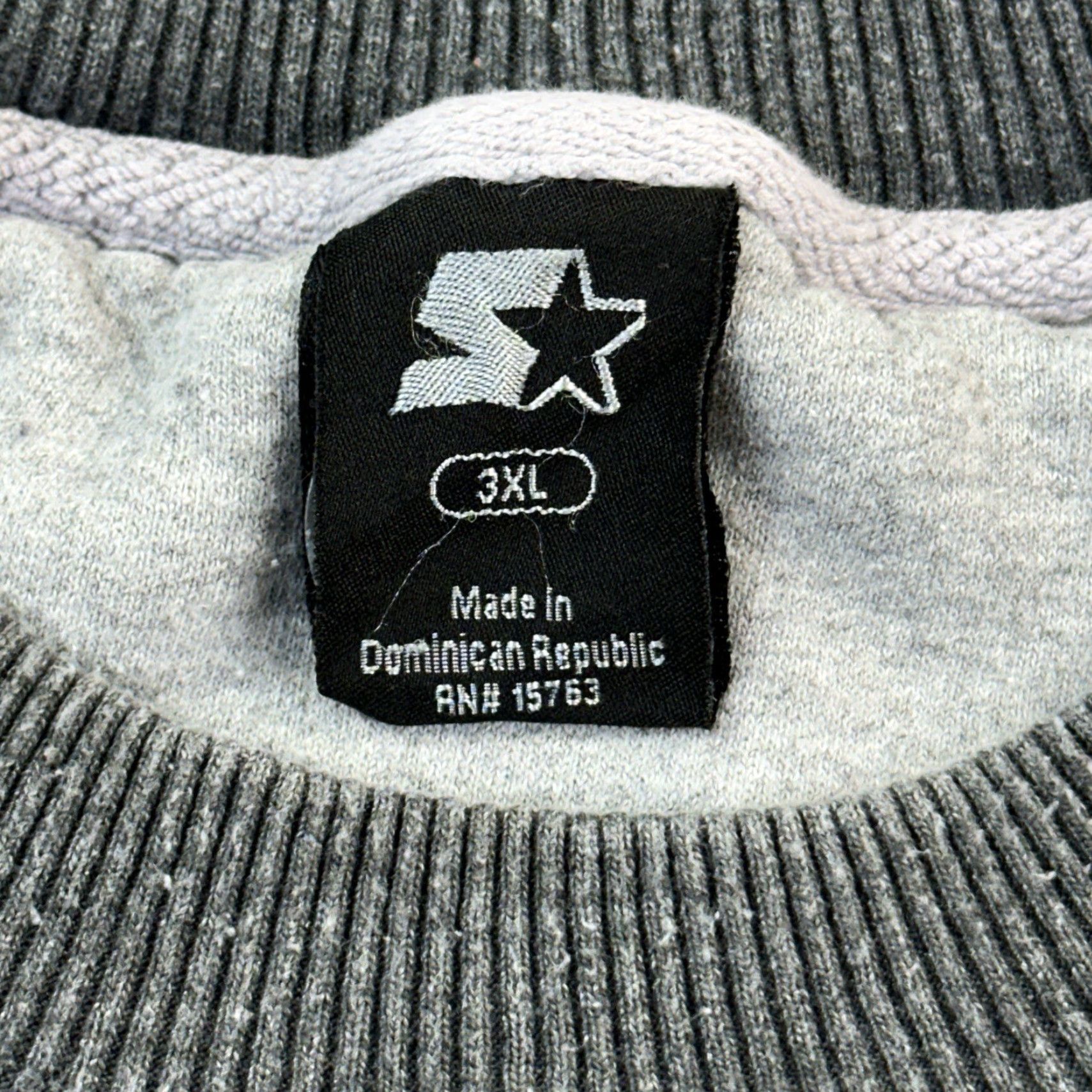 Starter VINTAGE Starter Sweatshirt Mens 3XL Gray Embroidered Logo Crewneck Pullover Y2K Size US XXL / EU 58 / 5 - 6 Thumbnail