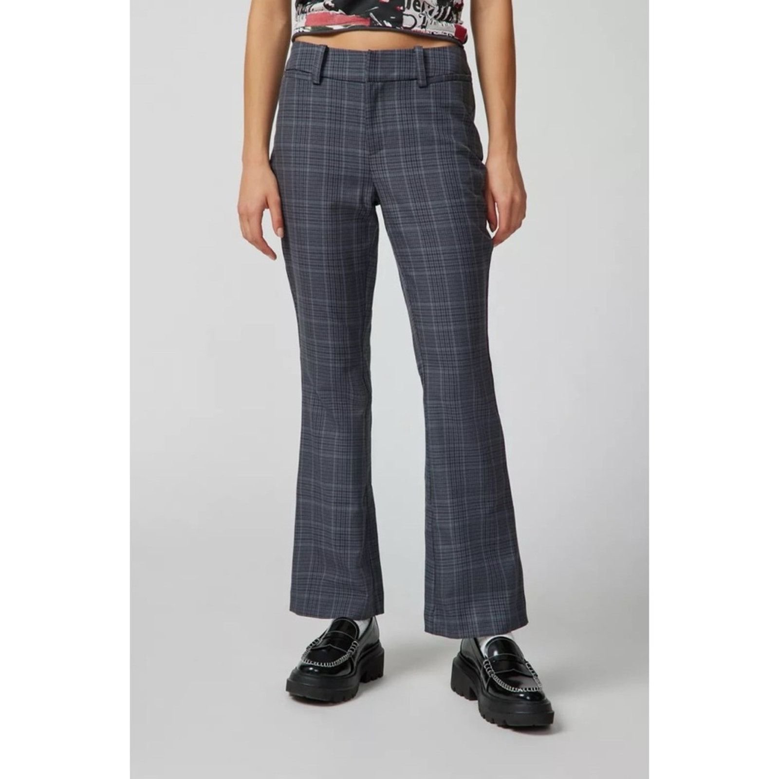 Urban Outfitters Urban Outfitters Jamie Flare Trouser Pant 4 Size 27" / US 4 / IT 40 - 15 Thumbnail