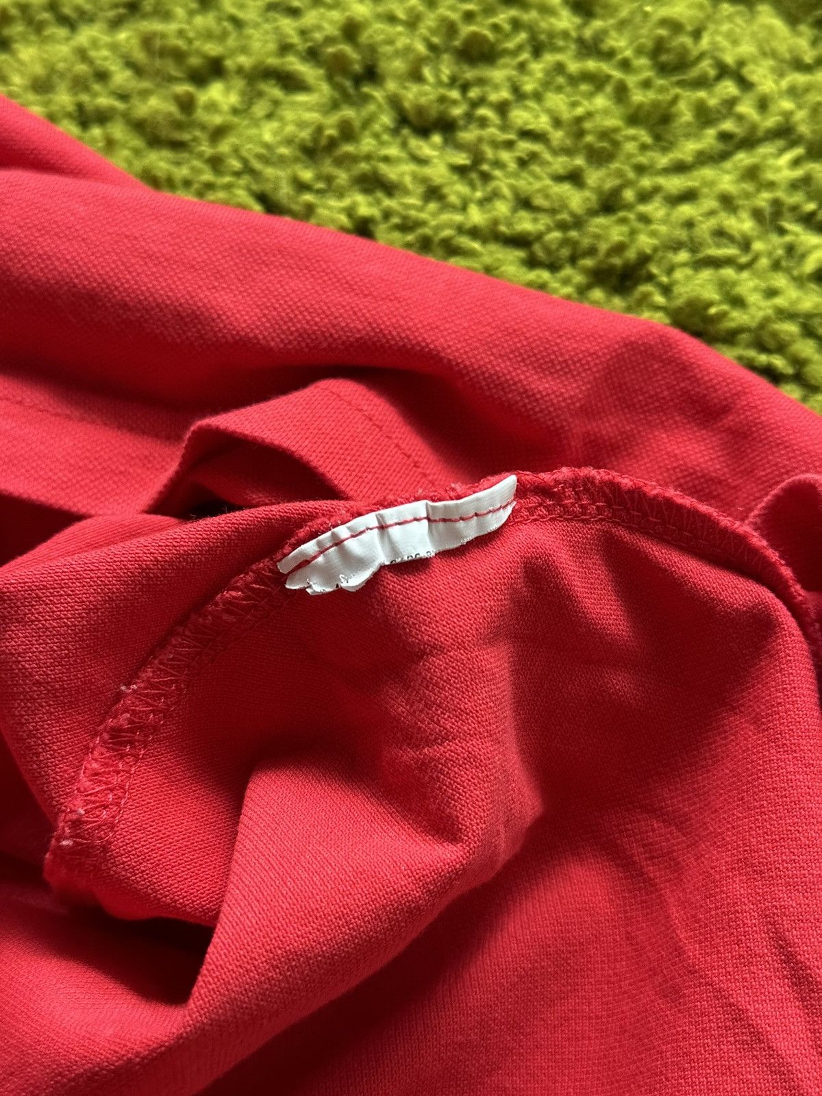 Armani × Designer × Emporio Armani Emporio Armani red polo t-shirt Size US L / EU 52-54 / 3 - 7 Thumbnail