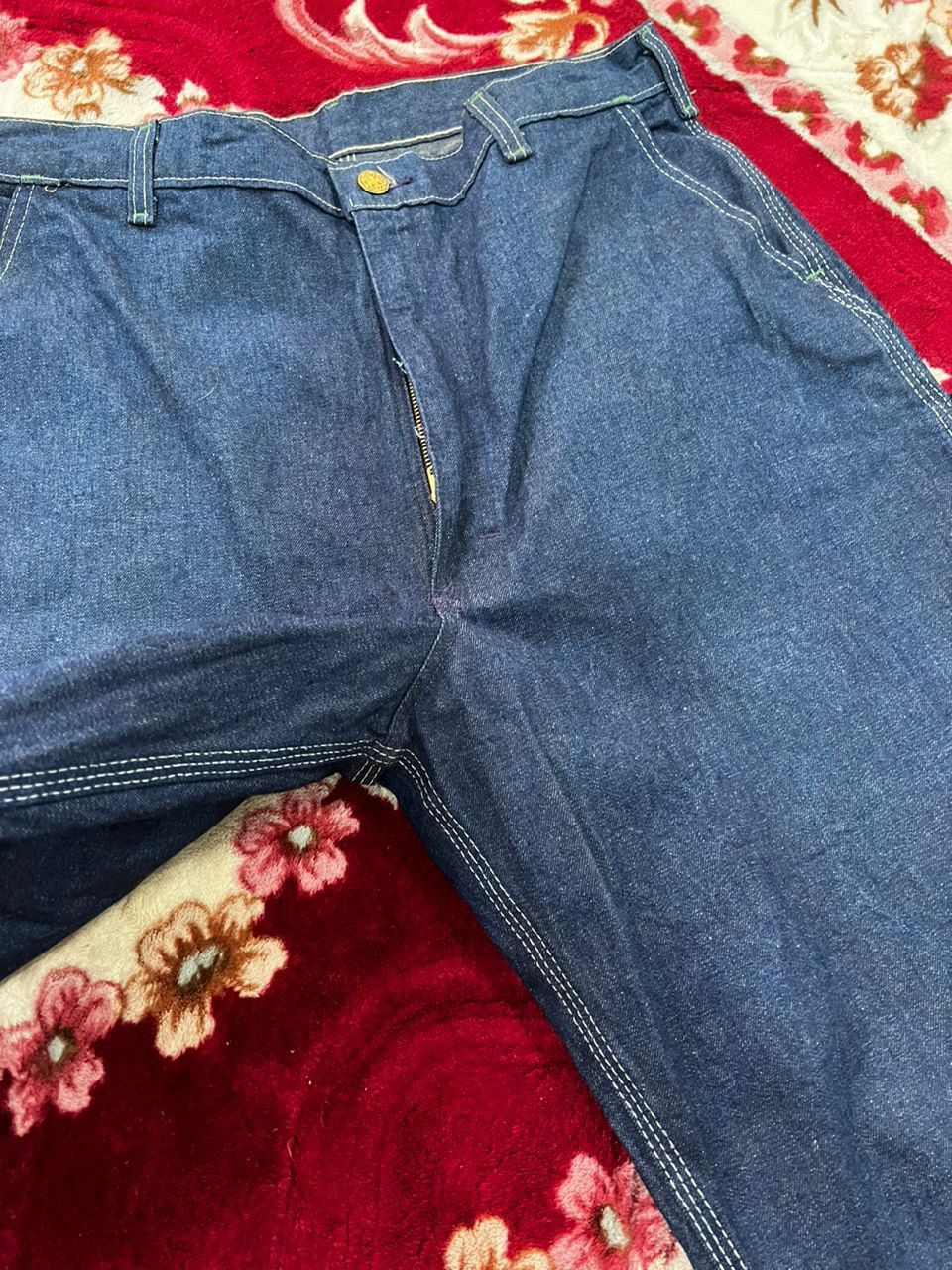 Oshkosh Vtg 60s,70s Oshkosh BGosh Carpenter Denim Size US 33 - 14 Thumbnail
