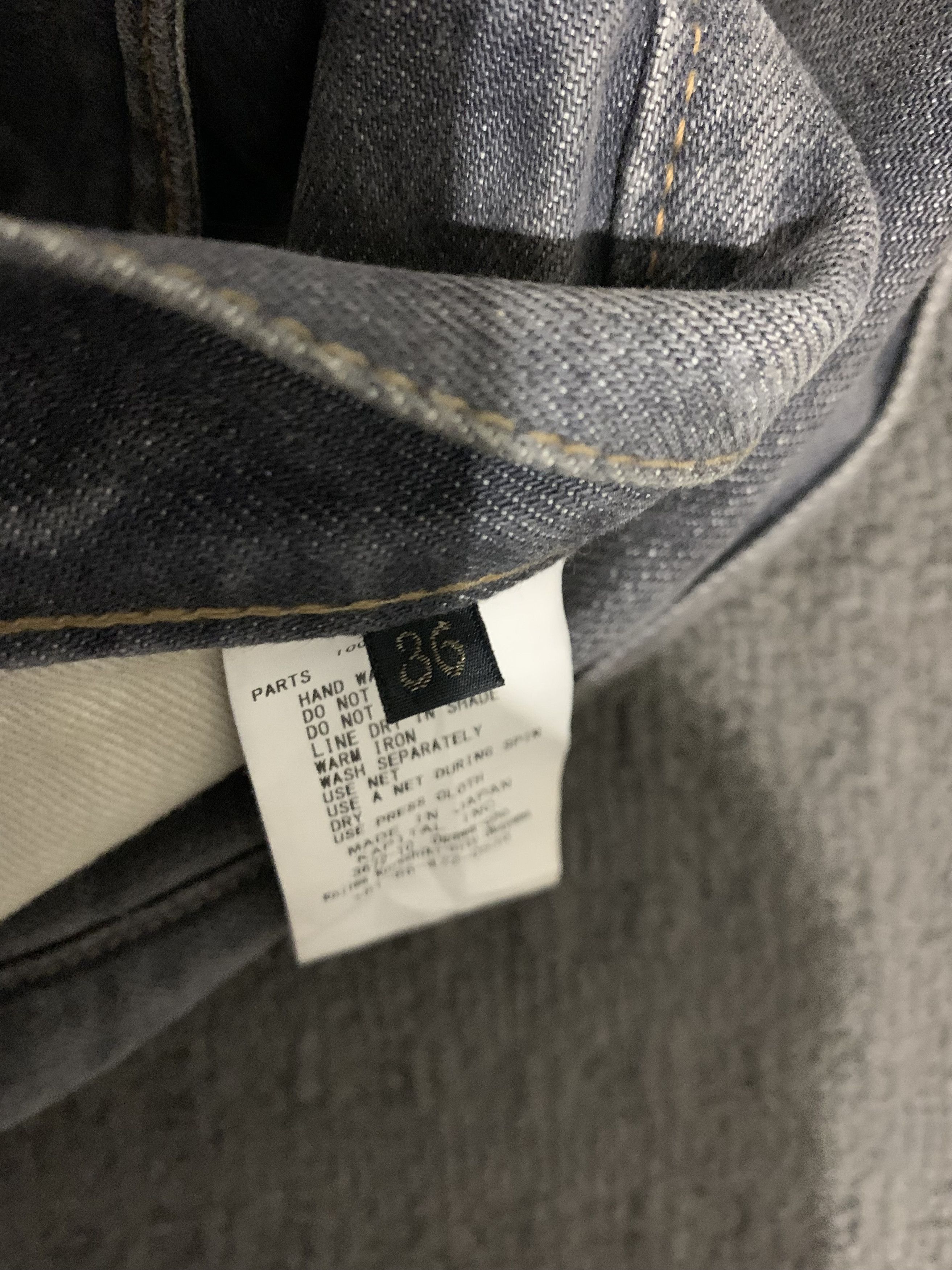 Kapital Kapital 14oz Black Mexican Tuxedo Denim Bone 5p Okabilly 36 Size US 36 / EU 52 - 5 Thumbnail