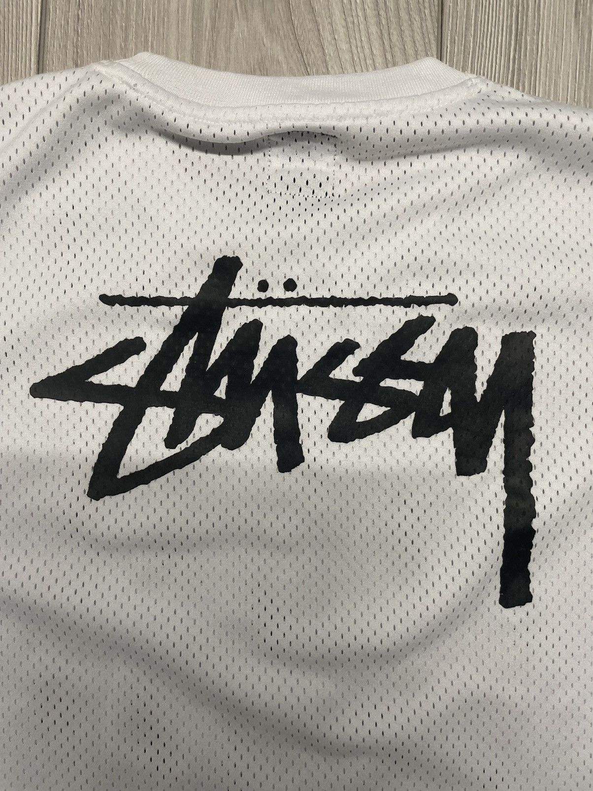 Stussy × Vintage Vintage Stussy Jersey Big Logo Size US L / EU 52-54 / 3 - 4 Thumbnail