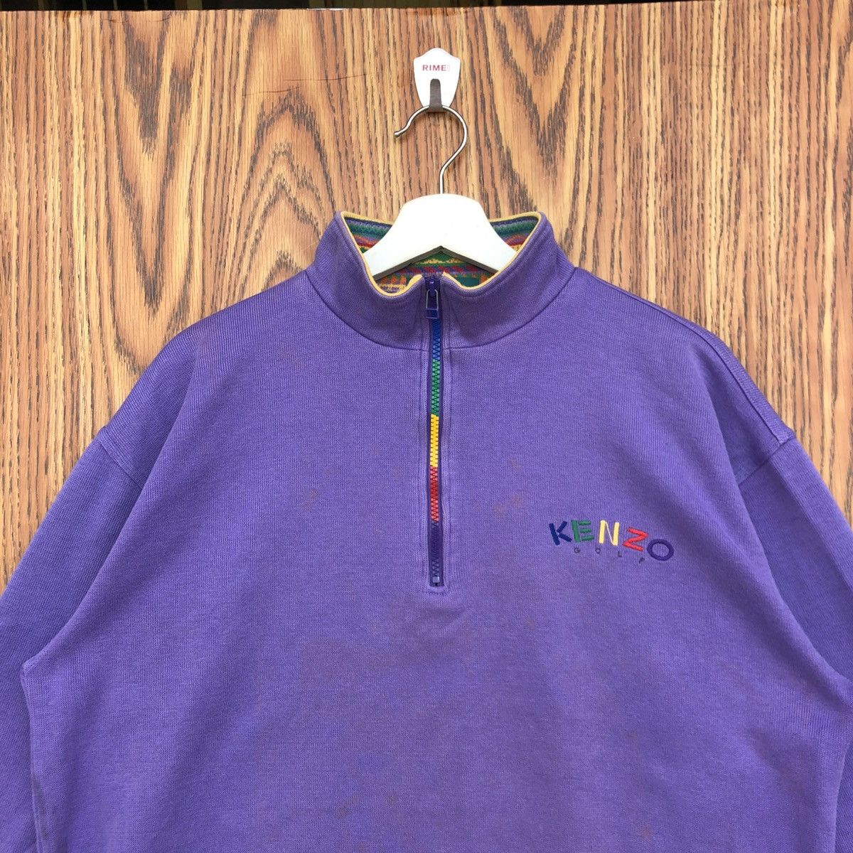 Kenzo Vintage Kenzo Golf Half Zipper Sweatshirt Pullover Size US M / EU 48-50 / 2 - 3 Thumbnail