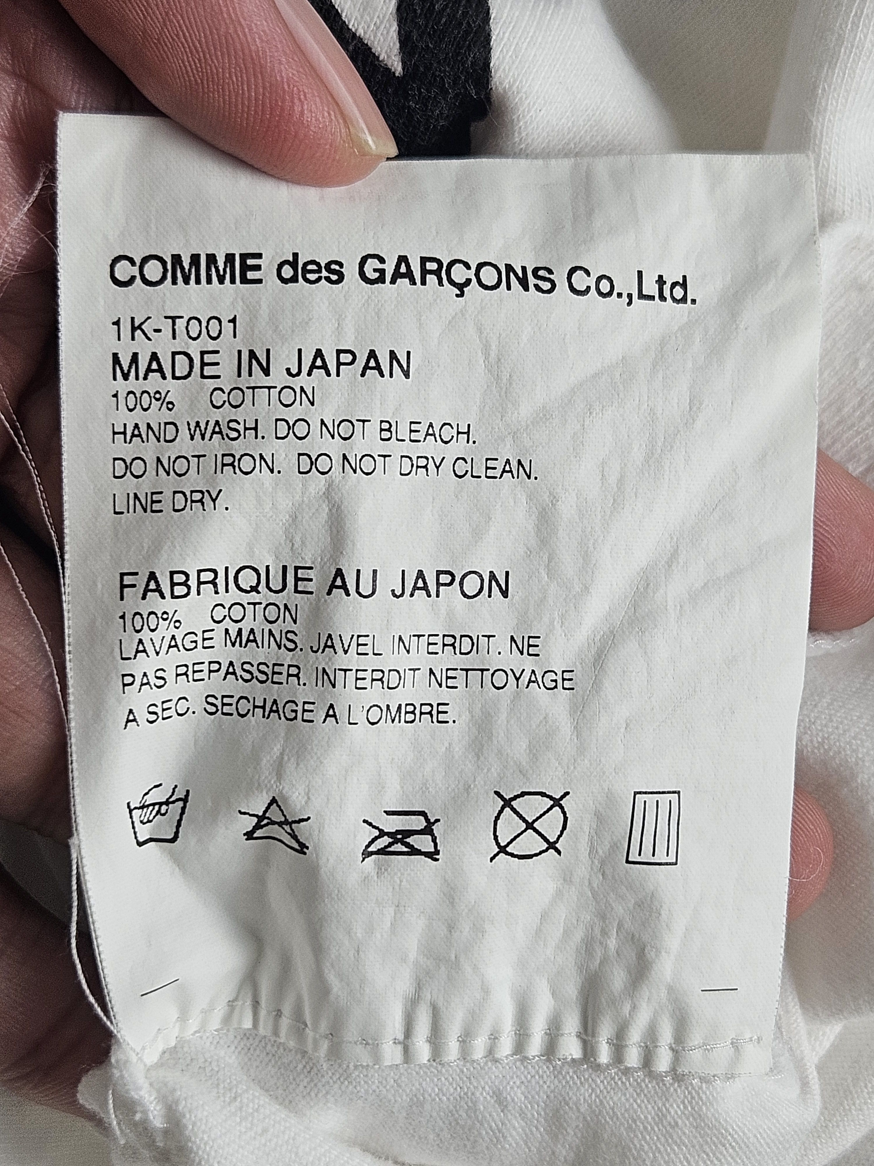 Comme des Garcons Comme des Garcons CDG black AD2012 shirt Size US S / EU 44-46 / 1 - 6 Thumbnail