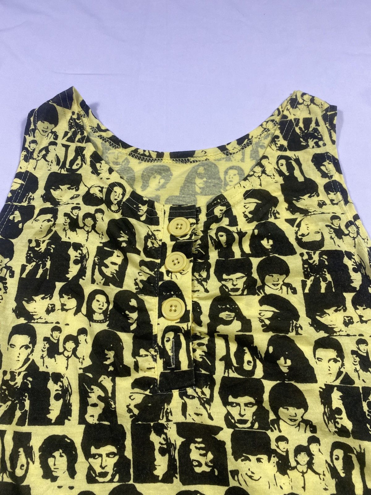 Hysteric Glamour Unknown face band tees Tank top Size US M / EU 48-50 / 2 - 4 Thumbnail