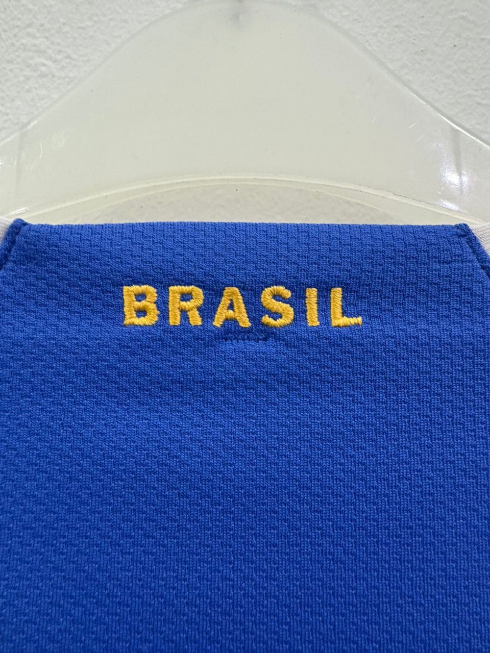 Nike Brazil 2006/08 Away #10 RONALDINHO Size US XL / EU 56 / 4 - 7 Thumbnail