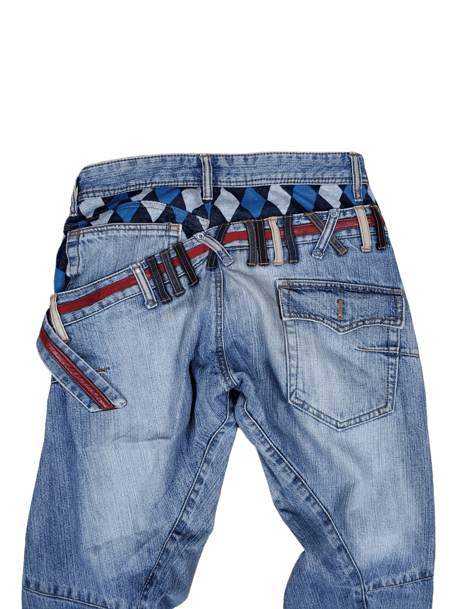 Japanese Brand × Vintage 🔥Vintage Double Waist Denim BreathMint🔥 Size US 31 - 4 Thumbnail