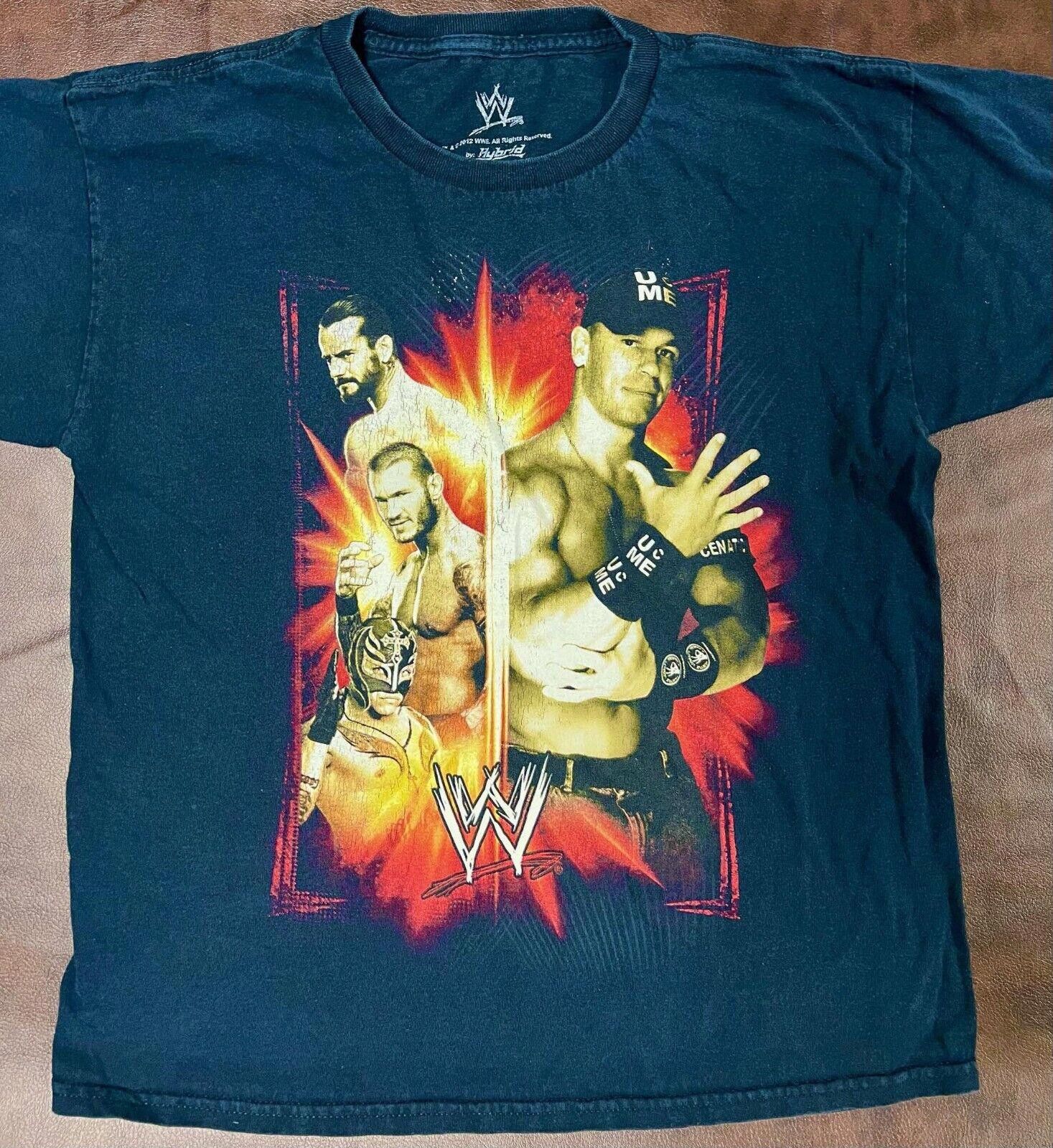 WWE WWE Tshirt Black Size XL 2012 Wrestling John Cena Size US XXS / EU 40 - 1 Thumbnail