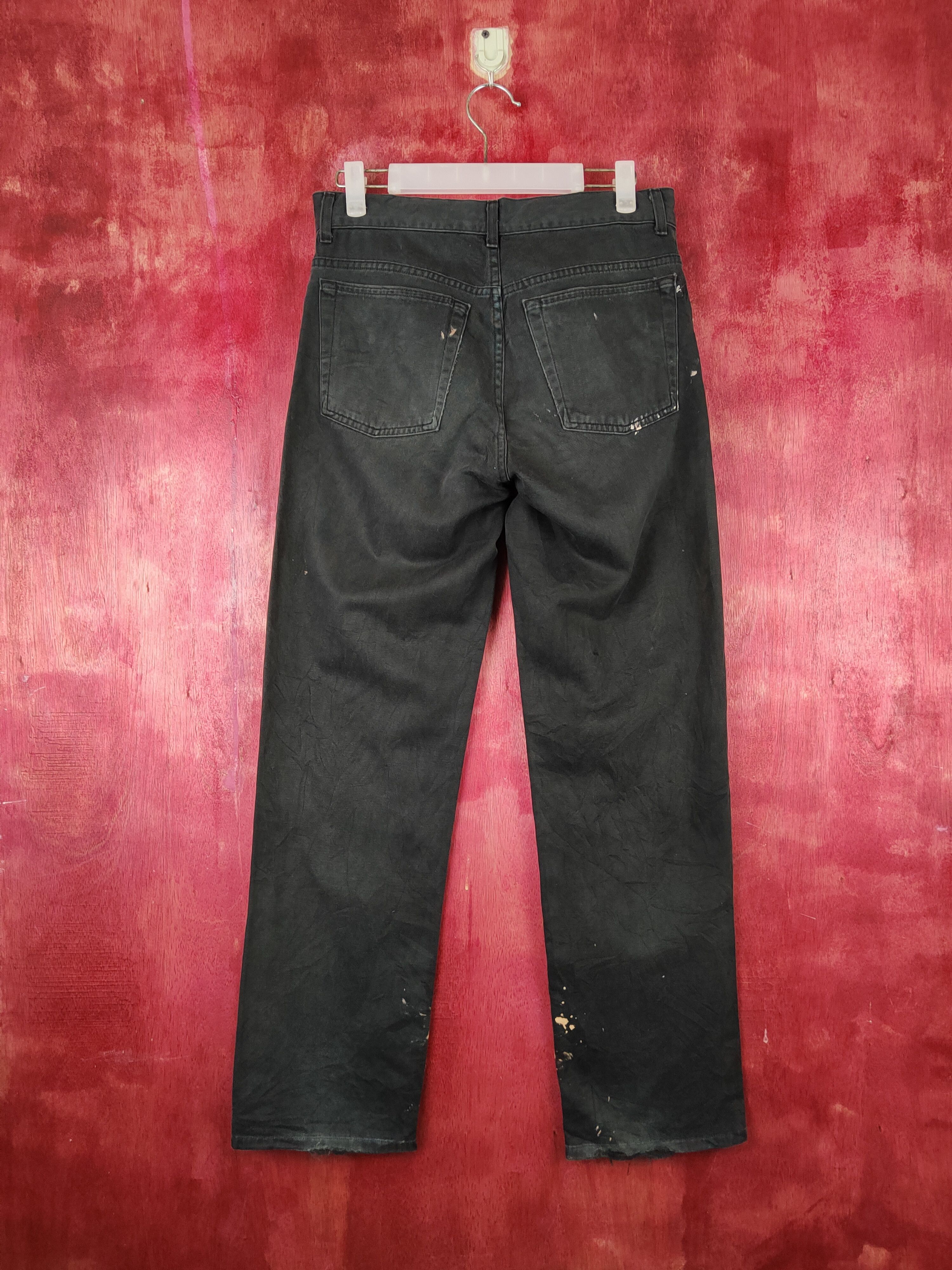 Japanese Brand × agnes b. Agnes B. Black Multipocket Ripped Casual Pants #S1400 Size US 30 / EU 46 - 8 Thumbnail