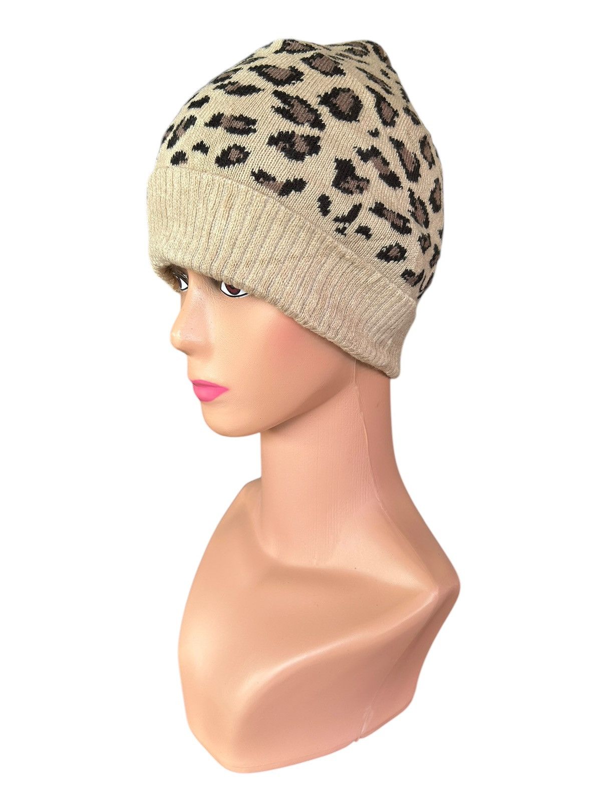 Japanese Brand × Kapital × Vintage Leopard Japanese Style Beanie Hats Size ONE SIZE - 6 Thumbnail
