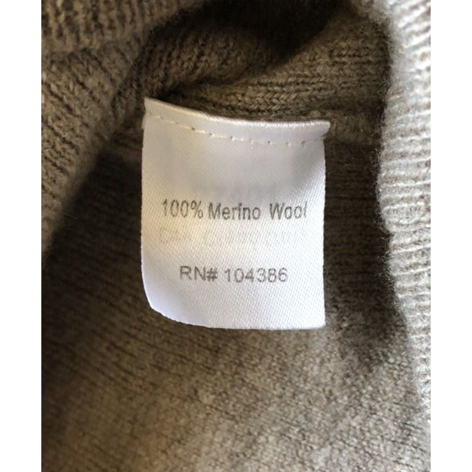 Vintage Garnet Hill 100% Merino Wool Women’s Turtleneck Sweater Pullover XS Brown Shirt Womens Classic Designer Hipster Nerd Preppy 90s? Size XS / US 0-2 / IT 36-38 - 5 Thumbnail