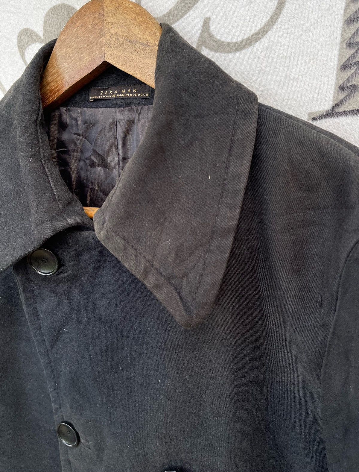 Zara ZARA MAN VELVET DOUBLE BREASTED JACKET Size US M / EU 48-50 / 2 - 11 Thumbnail