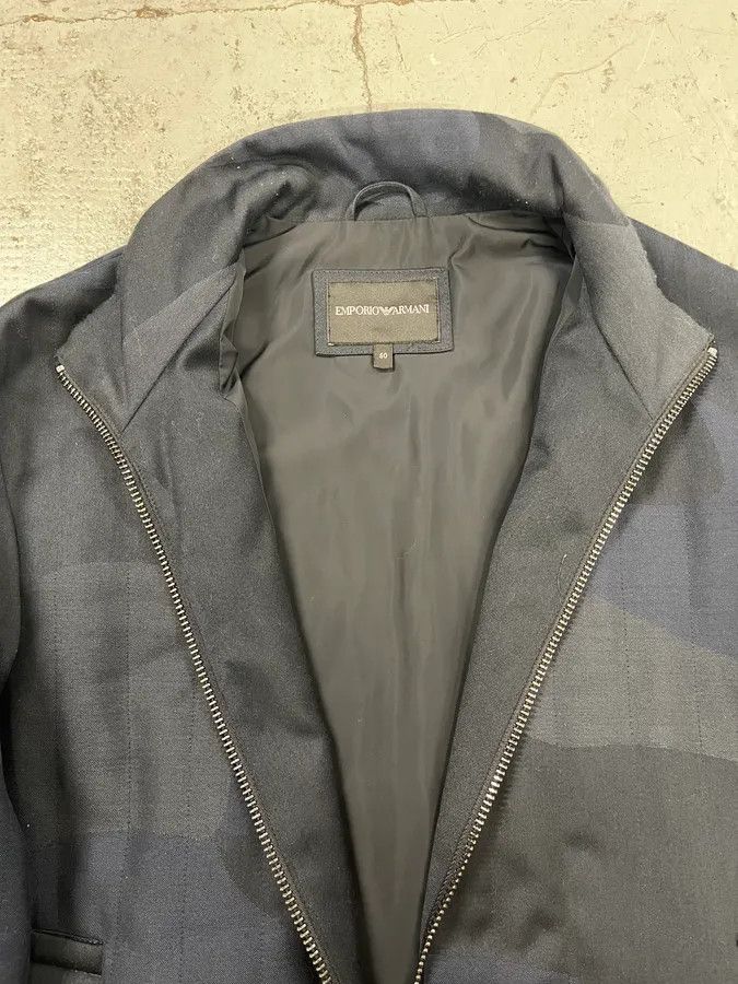 Emporio Armani 2010s Emporio Armani Navy Camo Jacket Size US M / EU 48-50 / 2 - 4 Thumbnail