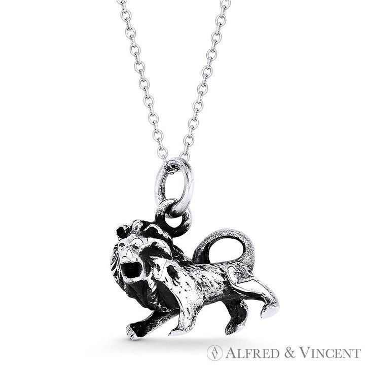 Other Leo Zodiac Sign Astrology Oxidized Pendant Size ONE SIZE - 1 Preview