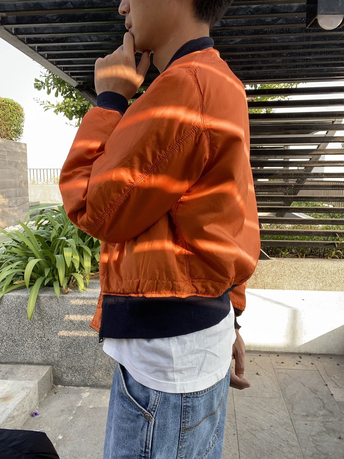 Alpha Industries Vintage Alpha Industries BOMBER flight jacket MA-1 Size US M / EU 48-50 / 2 - 20 Thumbnail