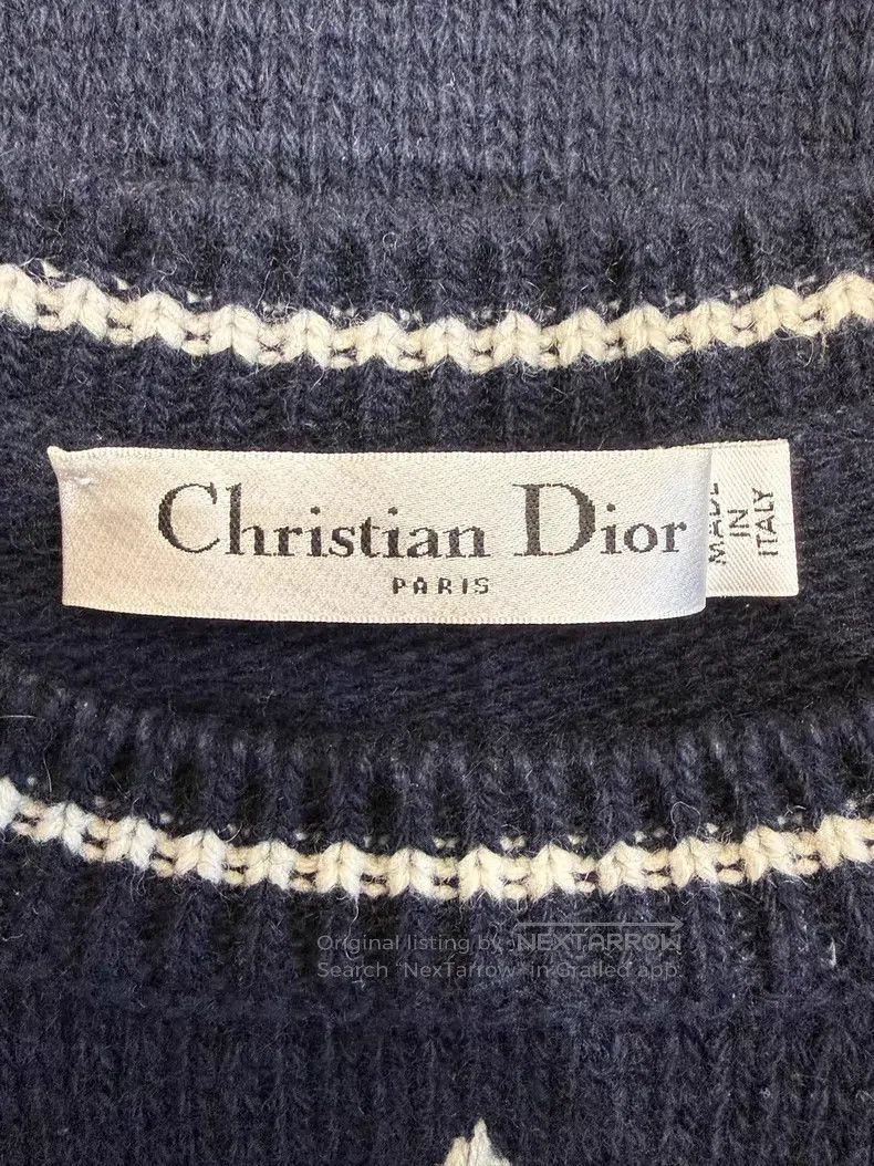 Dior Dior Lucky Star Knitted Short Sleeve Size XXS / US 00 / IT 34 - 4 Thumbnail