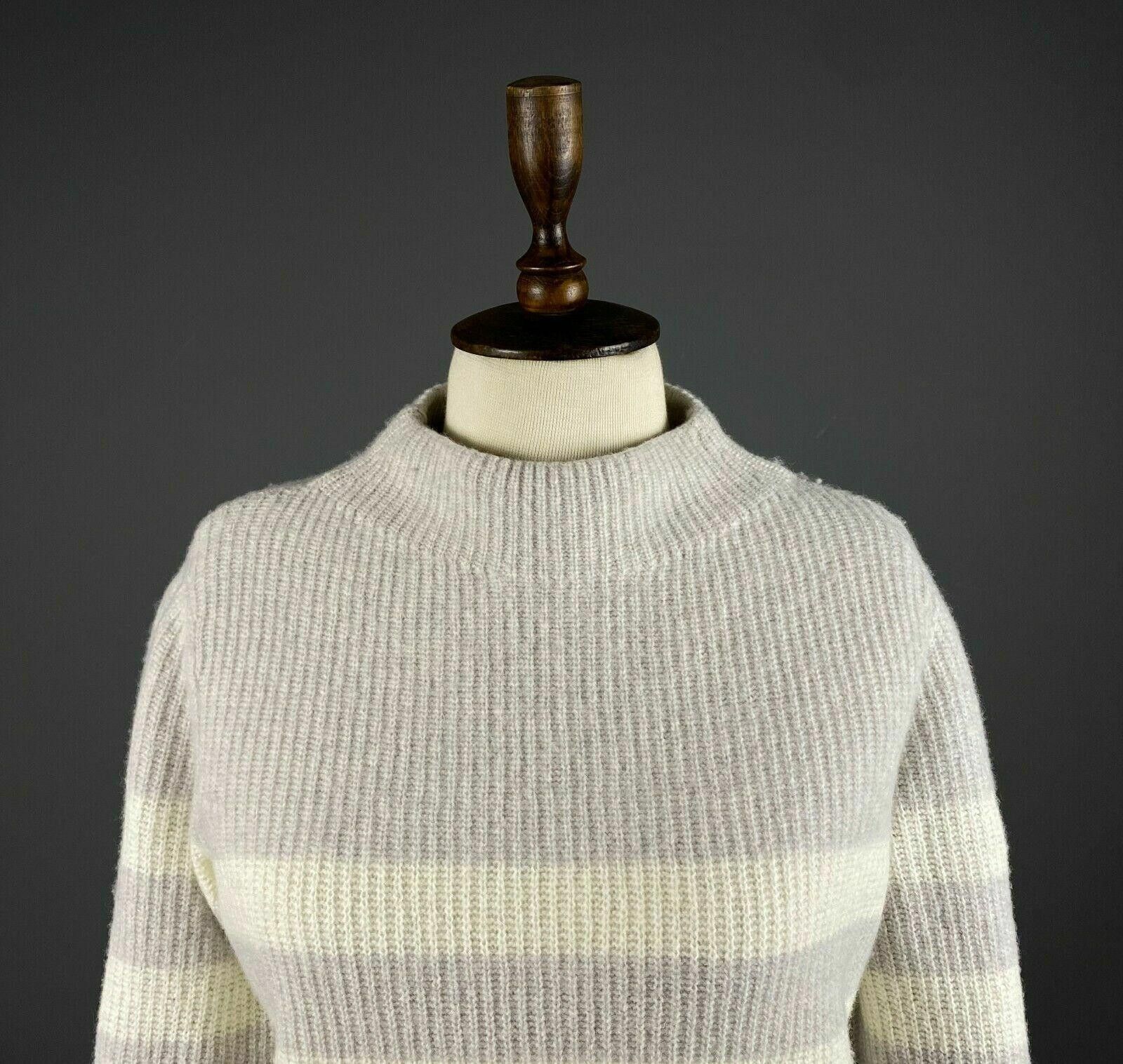 Barbour Barbour International Grey Mock Neck Wool Size USA 8 UK 12 Size M / US 6-8 / IT 42-44 - 2 Thumbnail