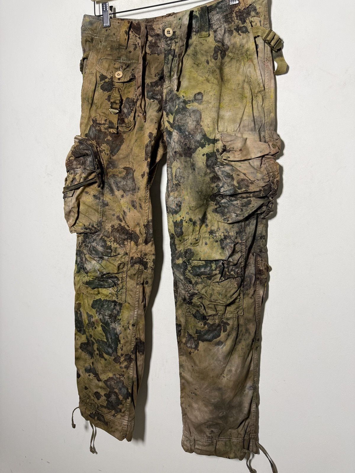 Polo Ralph Lauren ralph lauren tie dye cargo multipocket army pants Size US 31 - 2 Thumbnail