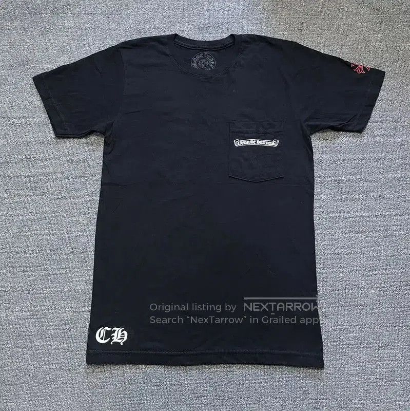 Chrome Hearts Chrome Hearts Black Cotton Short Sleeve T-Shirt . Size S / US 4 / IT 40 - 1 Thumbnail