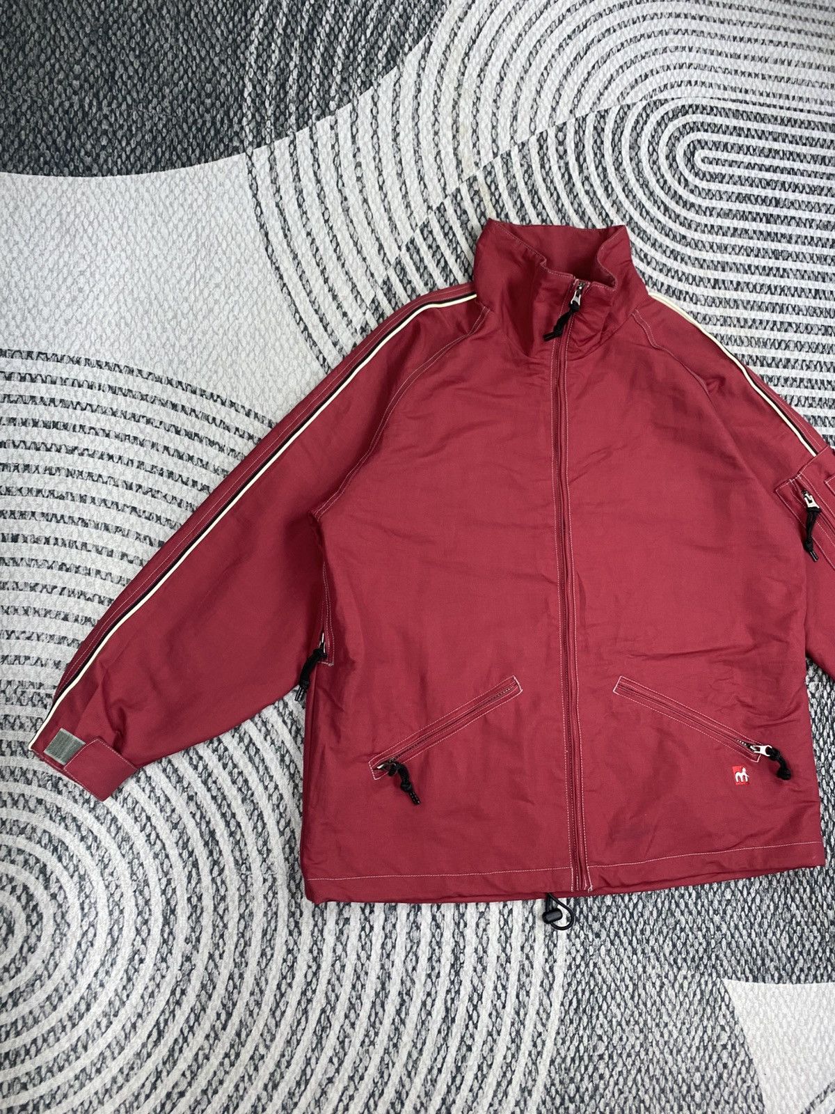 Japanese Brand Mistral Board Durable Fabric Double Pocket Zip-Up Jacket Size US L / EU 52-54 / 3 - 3 Thumbnail