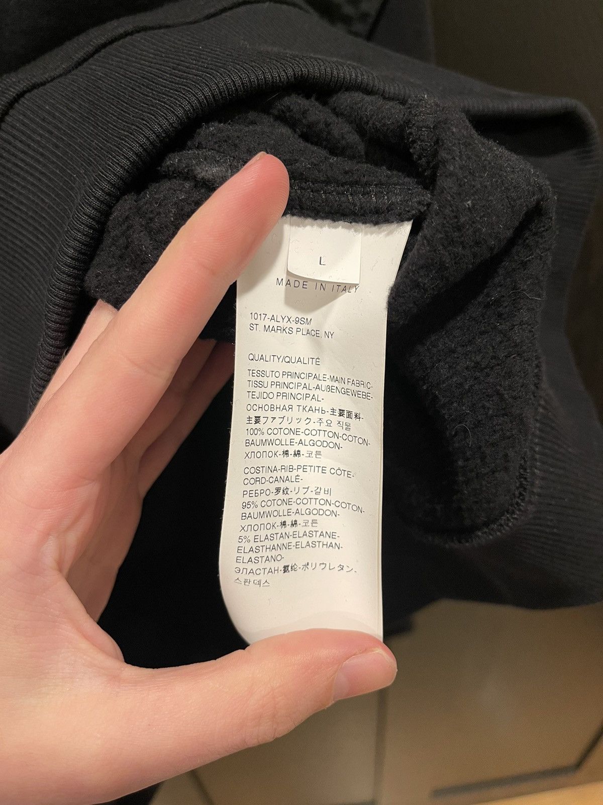 1017 ALYX 9SM Alyx Crewneck Size US L / EU 52-54 / 3 - 7 Thumbnail
