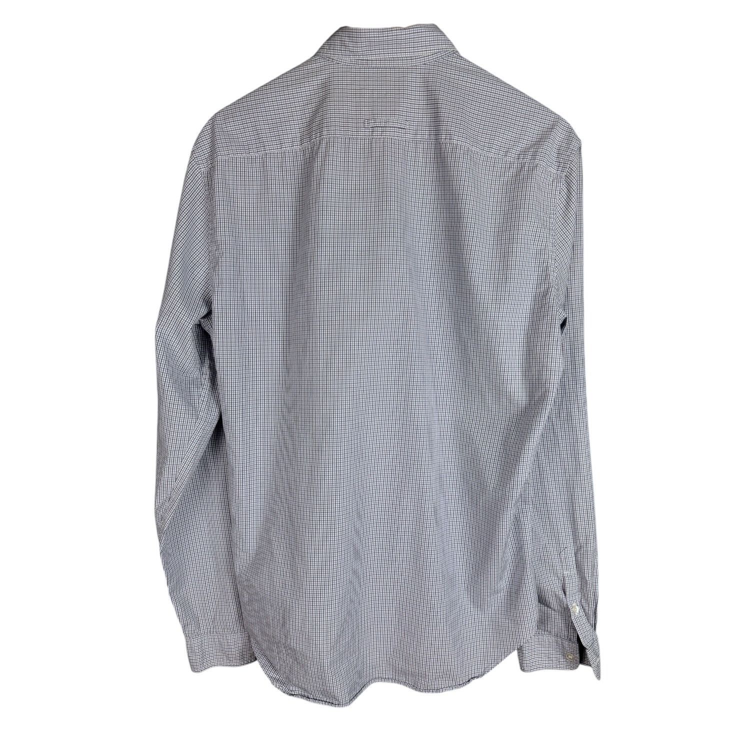 Burberry Burberry Brit Blue/White Check Logo Button Down Shirt M Size US M / EU 48-50 / 2 - 2 Thumbnail