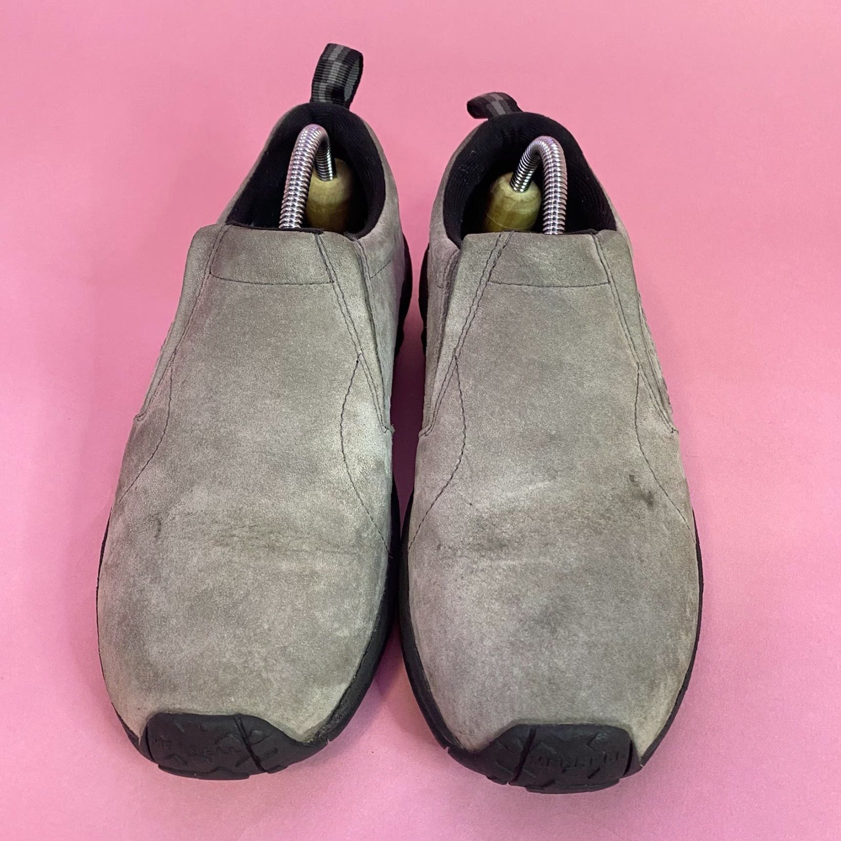 Merrell Merrell Jungle Moc Castlerock Nubuck Suede Slip On Loafers J71447 Mens Size 8 Size US 8 / EU 41 - 3 Thumbnail