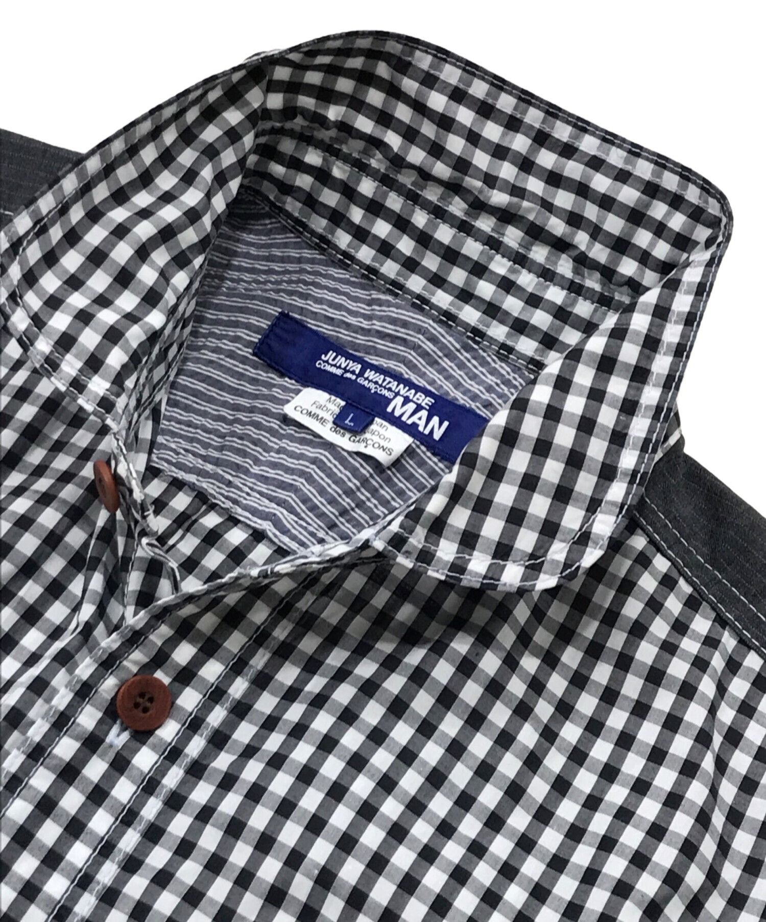 Junya Watanabe Checkered Shirt Size US L / EU 52-54 / 3 - 4 Thumbnail