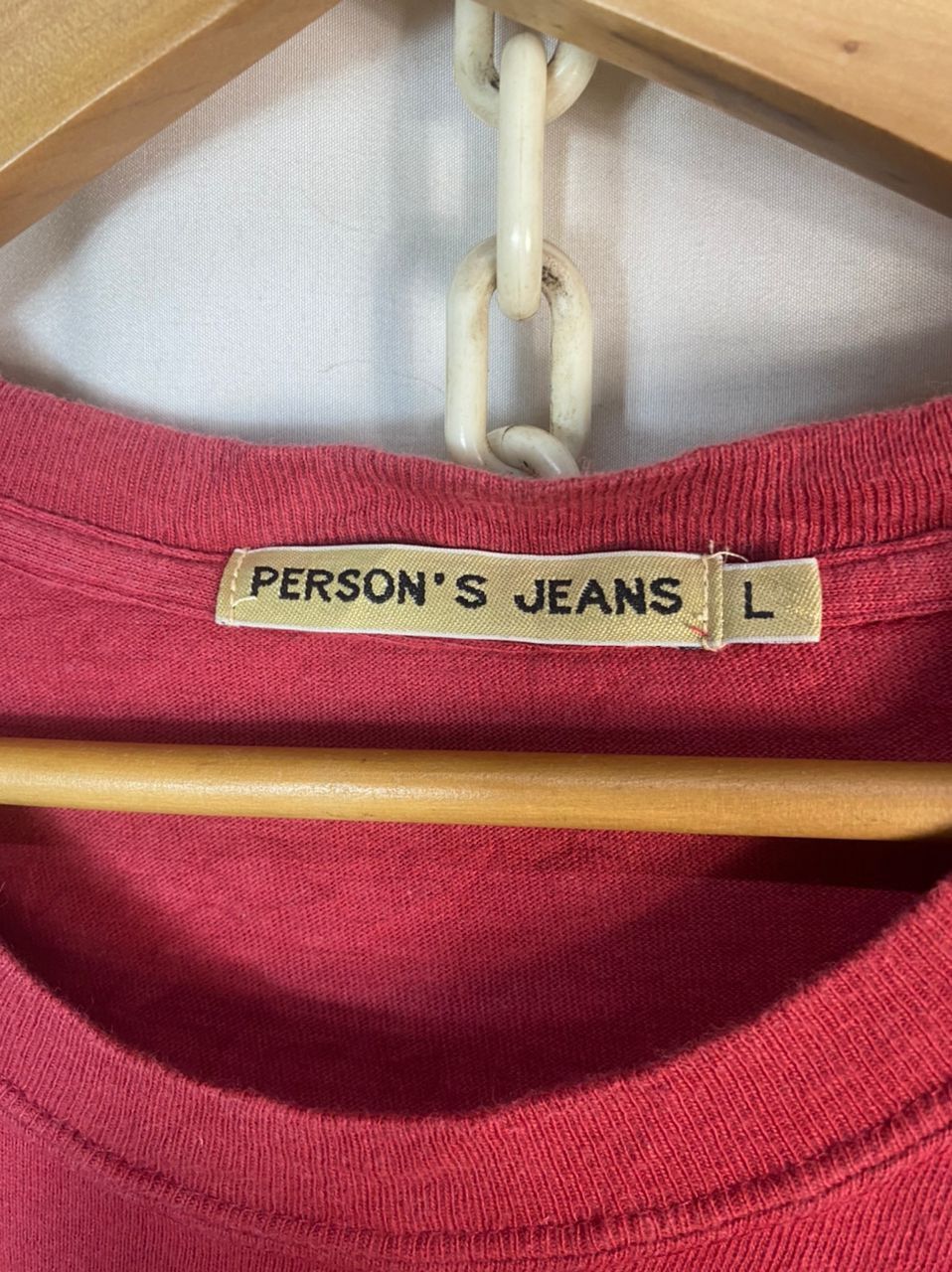 PERSON'S Person’s jeans spellout tshirt Size US L / EU 52-54 / 3 - 5 Thumbnail