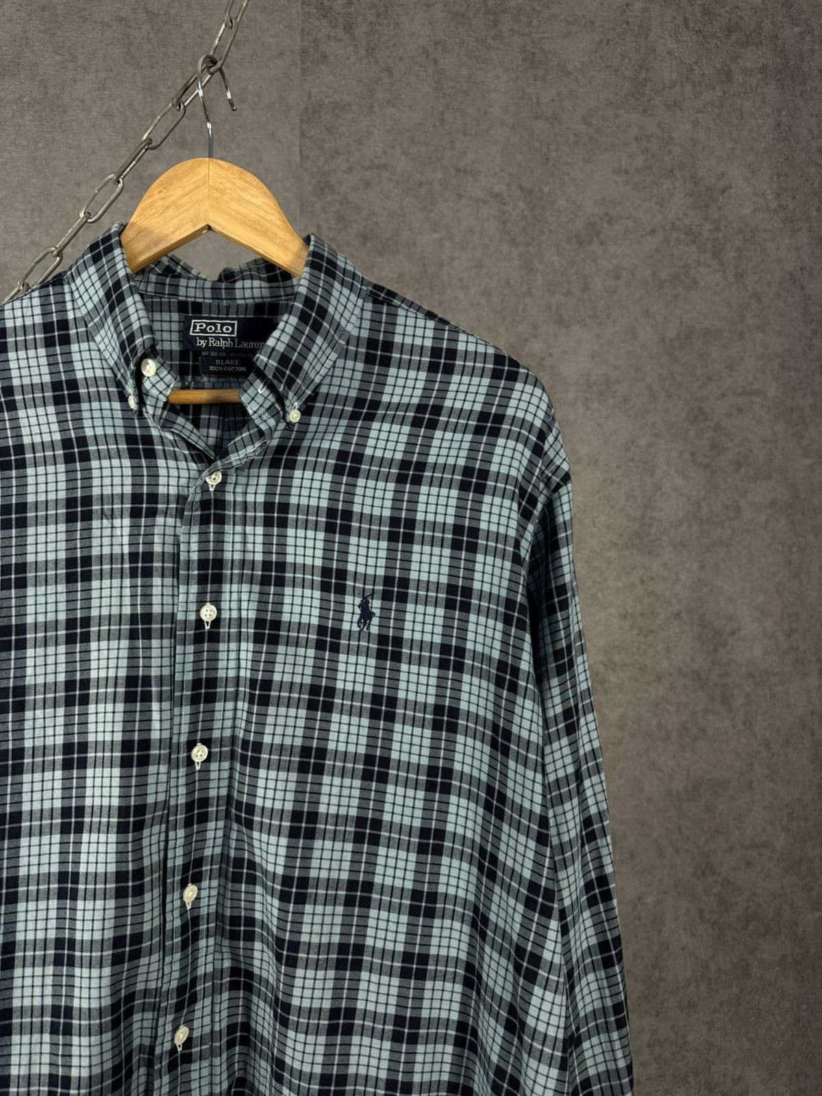 Polo Ralph Lauren Polo Ralph Lauren Blake vintage designer checkered shirt Size US XL / EU 56 / 4 - 2 Thumbnail