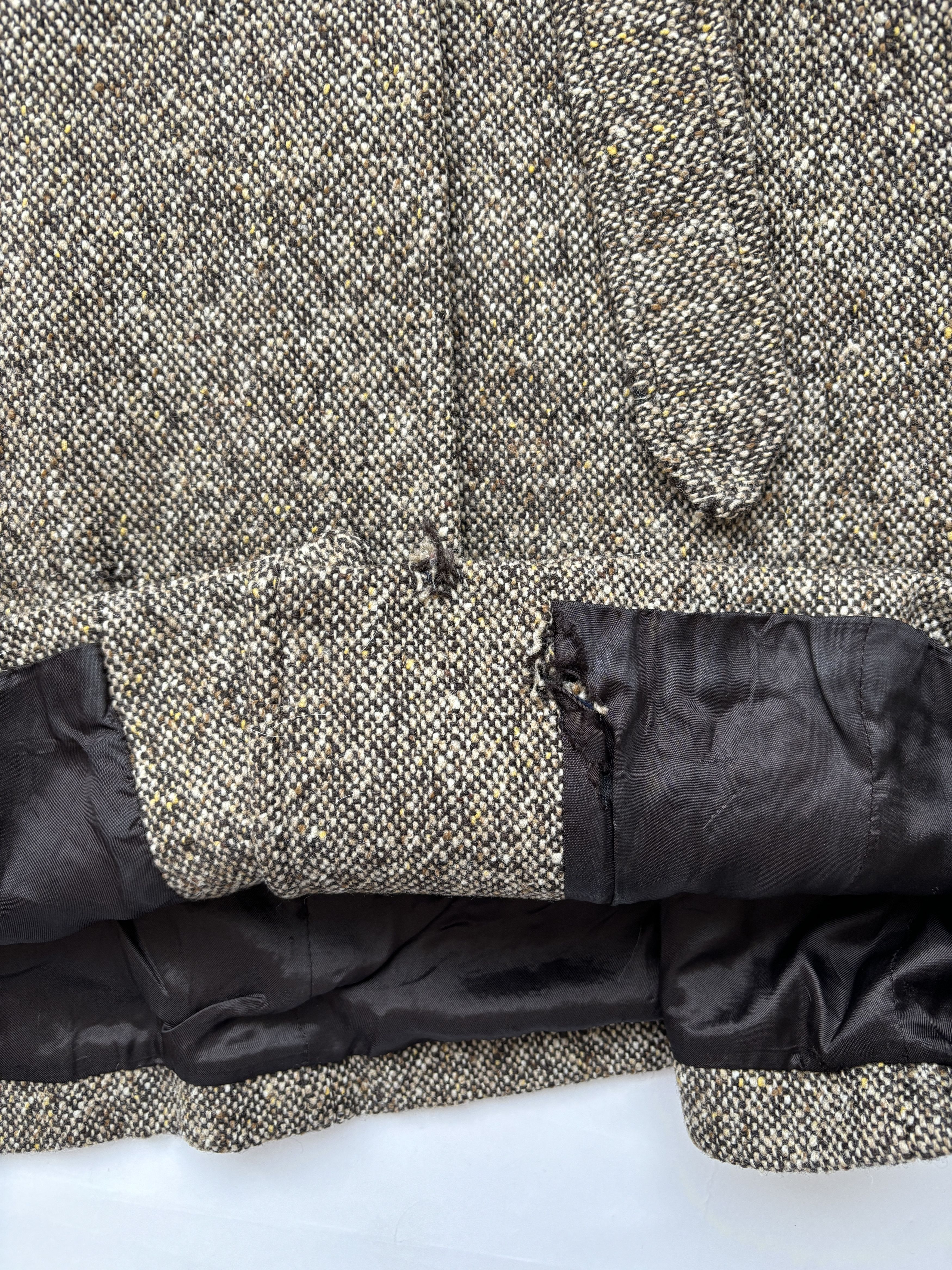 Miu Miu ⚡️QUICK SALE⚡️Miu Miu Brown Tweed Long Coat Trenchcoat Size M / US 6-8 / IT 42-44 - 11 Thumbnail