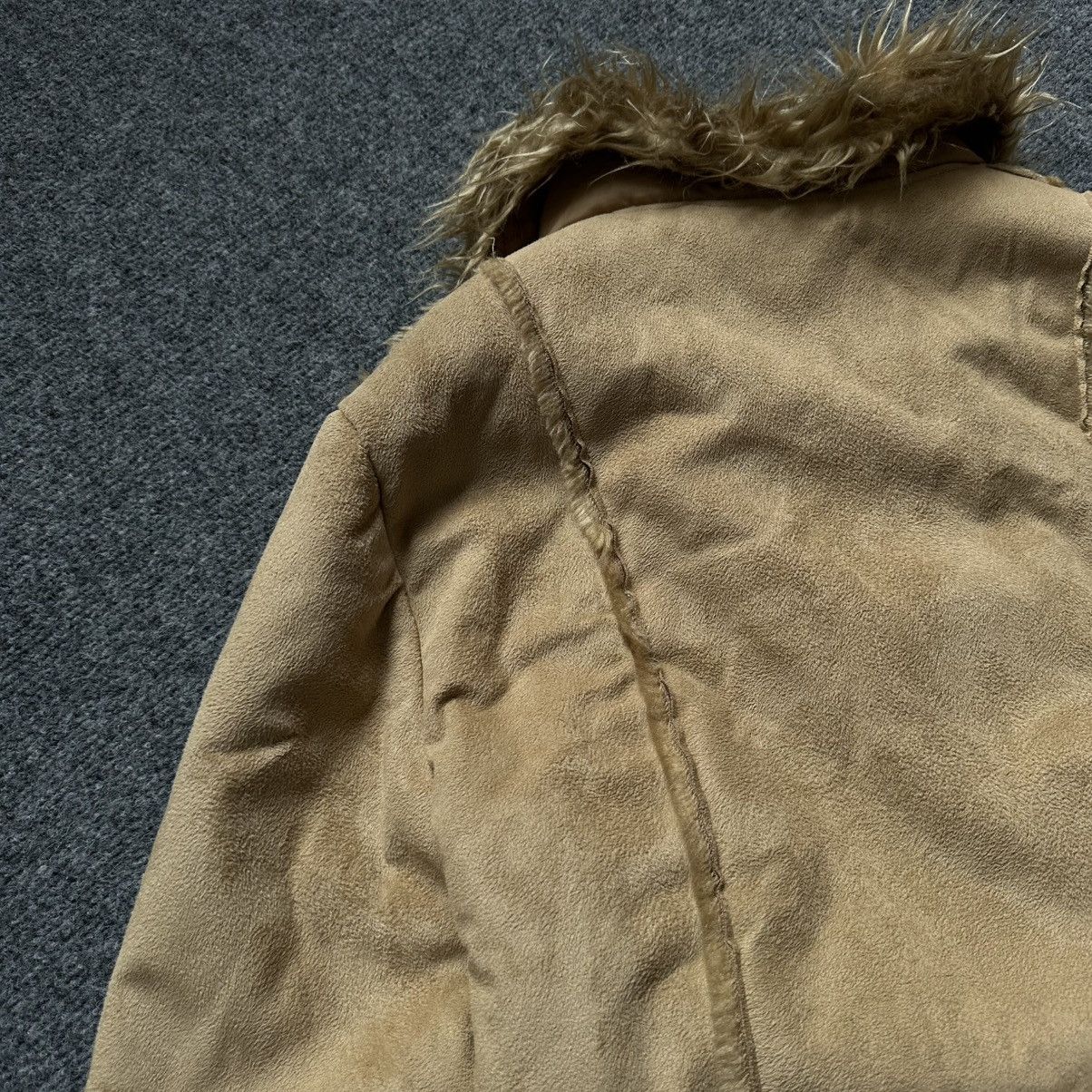 Japanese Brand VTG Japanese Style Women’s Sheepskin Coat Winter Jacket Size M / US 6-8 / IT 42-44 - 17 Thumbnail