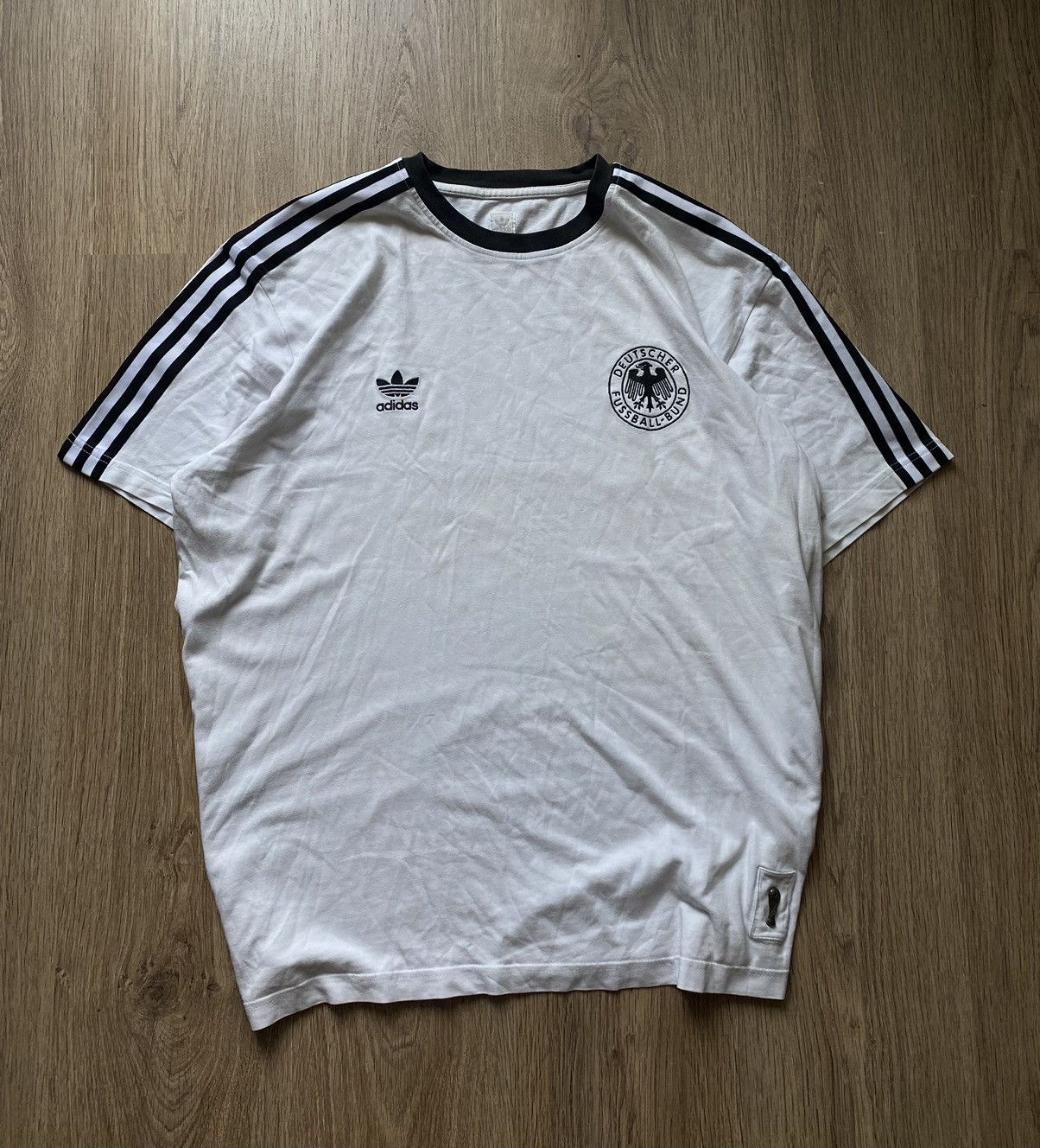 Adidas × Vintage Vintage Adidas Germany Y2K Deutchlend soccer jersey shirt Size US XL / EU 56 / 4 - 1 Thumbnail