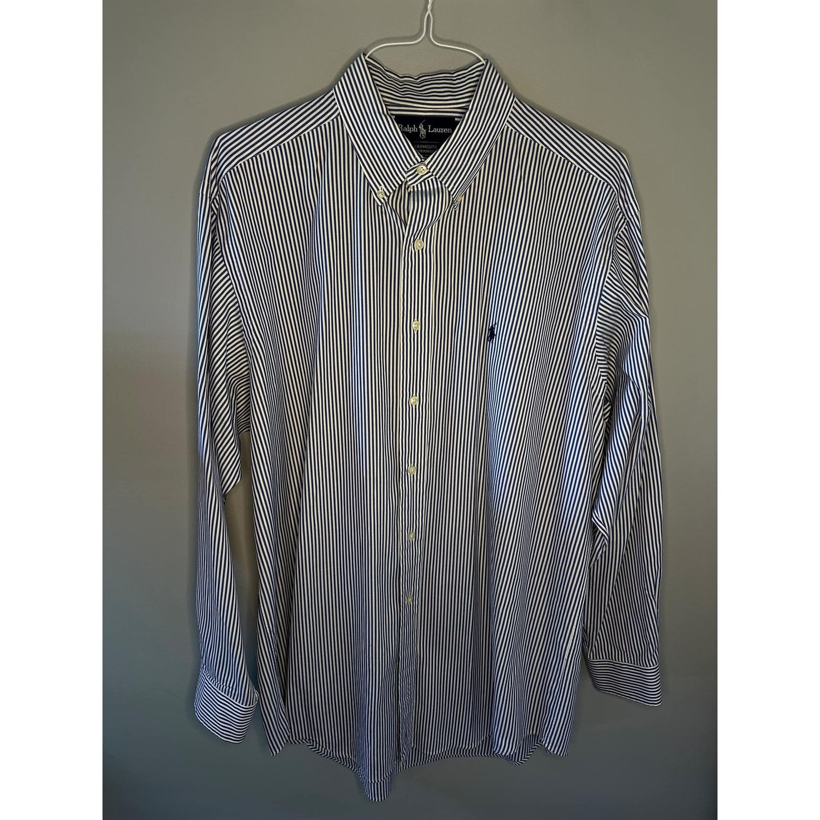 Ralph Lauren Ralph Lauren Yarmouth Pinpoint Oxford Button-Down Shirt XXL Size US XXL / EU 58 / 5 - 3 Thumbnail