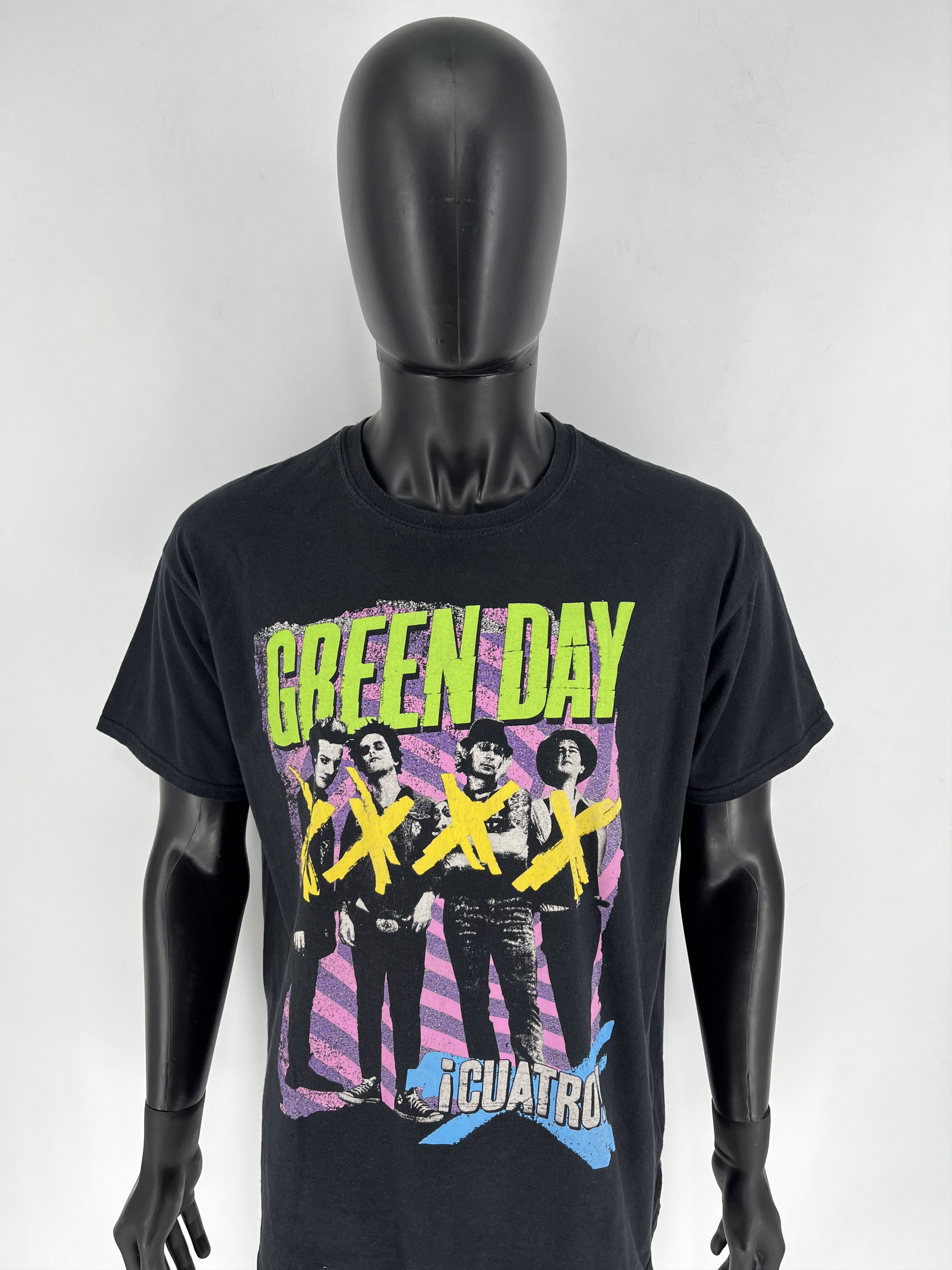 Band Tees × Vintage Vintage Green Day Band T-Shirt Us Punk Tshirts Band Tee Size US XL / EU 56 / 4 - 5 Thumbnail
