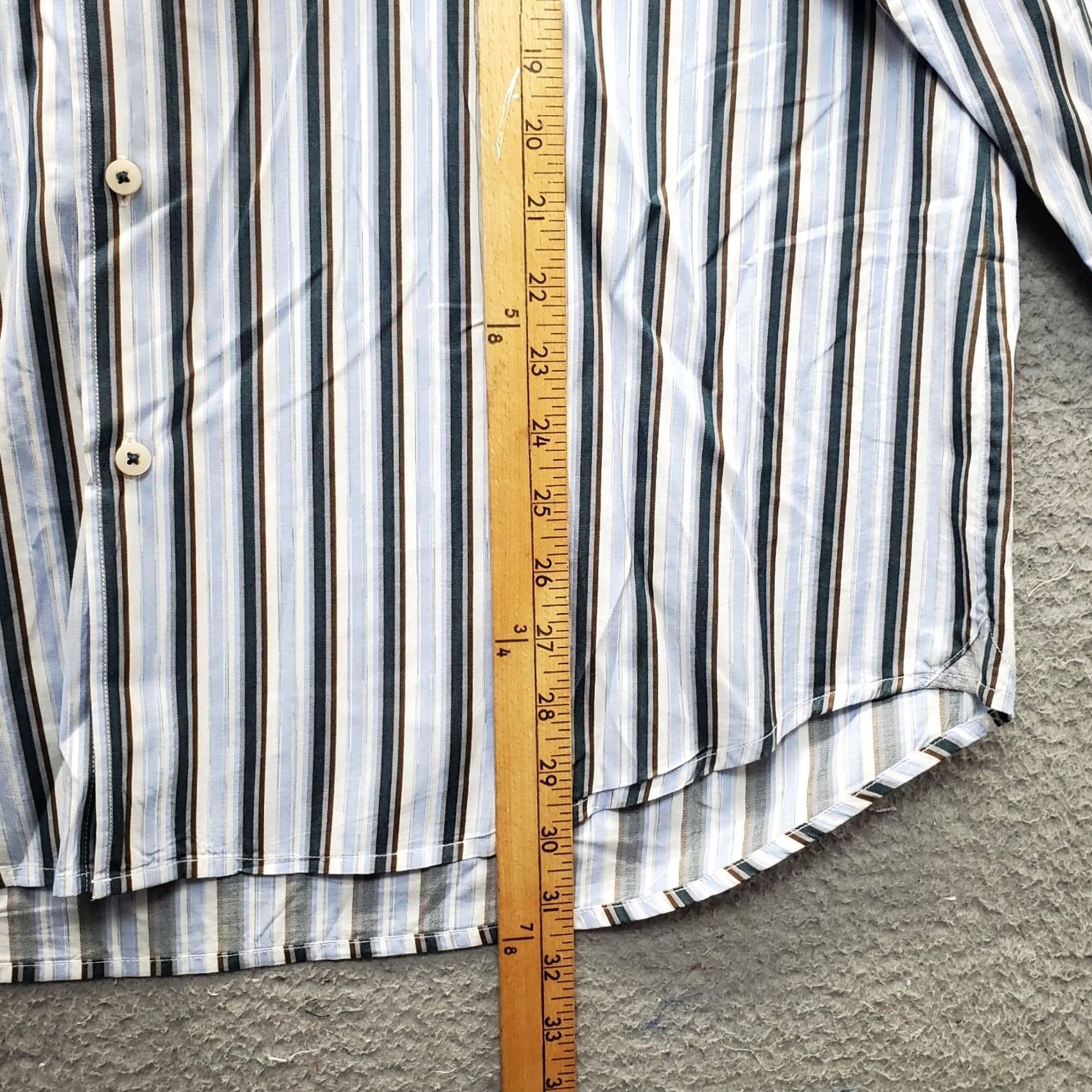 Tommy Bahama Tommy Bahama Casual Shirt Men’s XL Multicolor Striped Long Sleeve Collared Button Up Size US XL / EU 56 / 4 - 3 Thumbnail