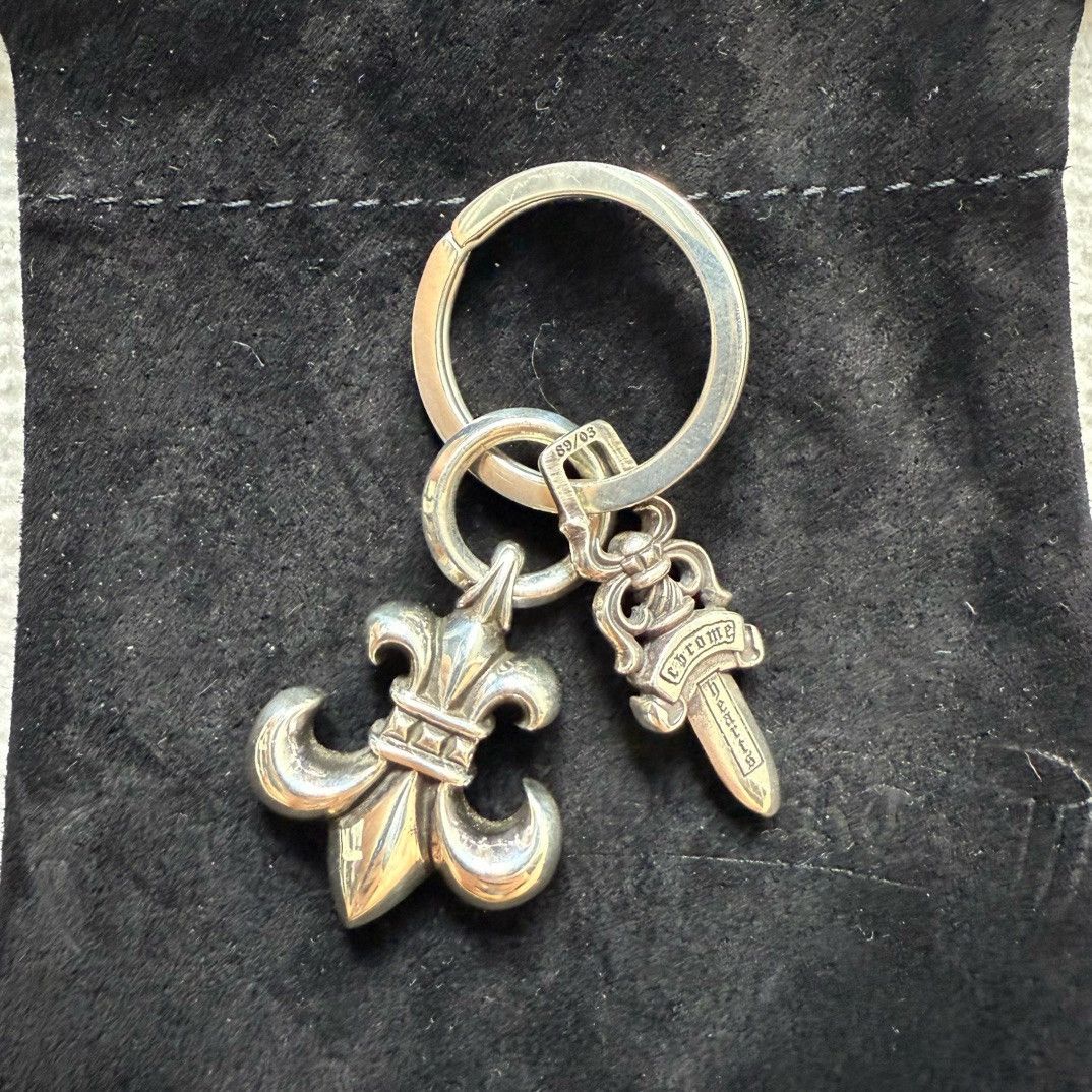 Chrome Hearts Chrome Hearts Fleur Dagger Key Chain Size ONE SIZE - 2 Thumbnail