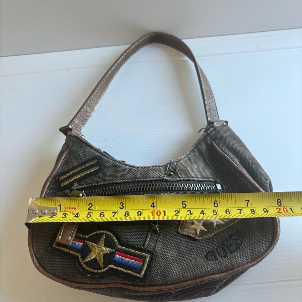 Guess Y2K GUESS Shoulder mini Bag with Patches 2000 baddie style Size ONE SIZE - 6 Thumbnail