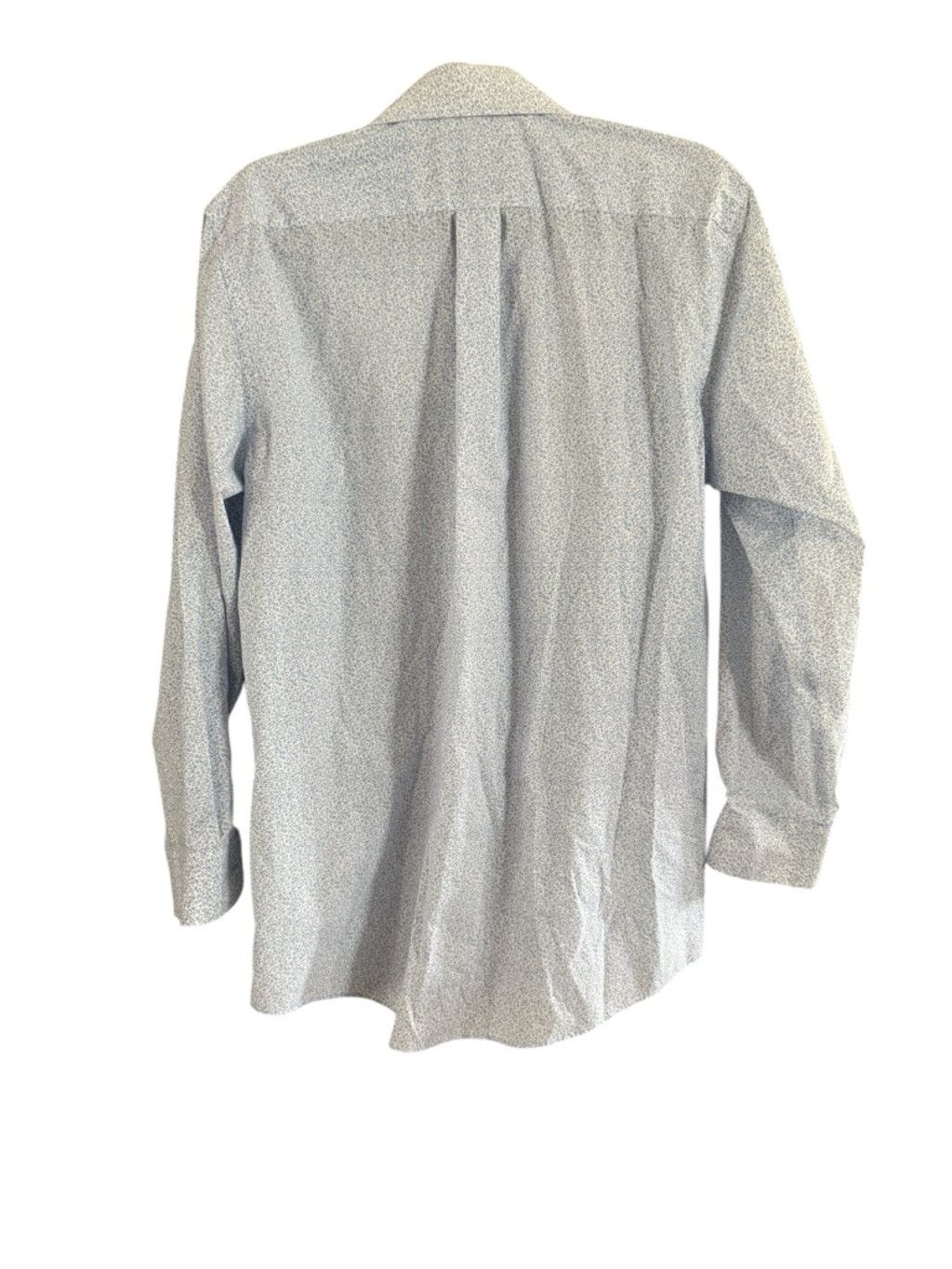 Stafford Men's Stafford Blue White Floral Casual Button Down Shirt Ne Size US M / EU 48-50 / 2 - 3 Thumbnail