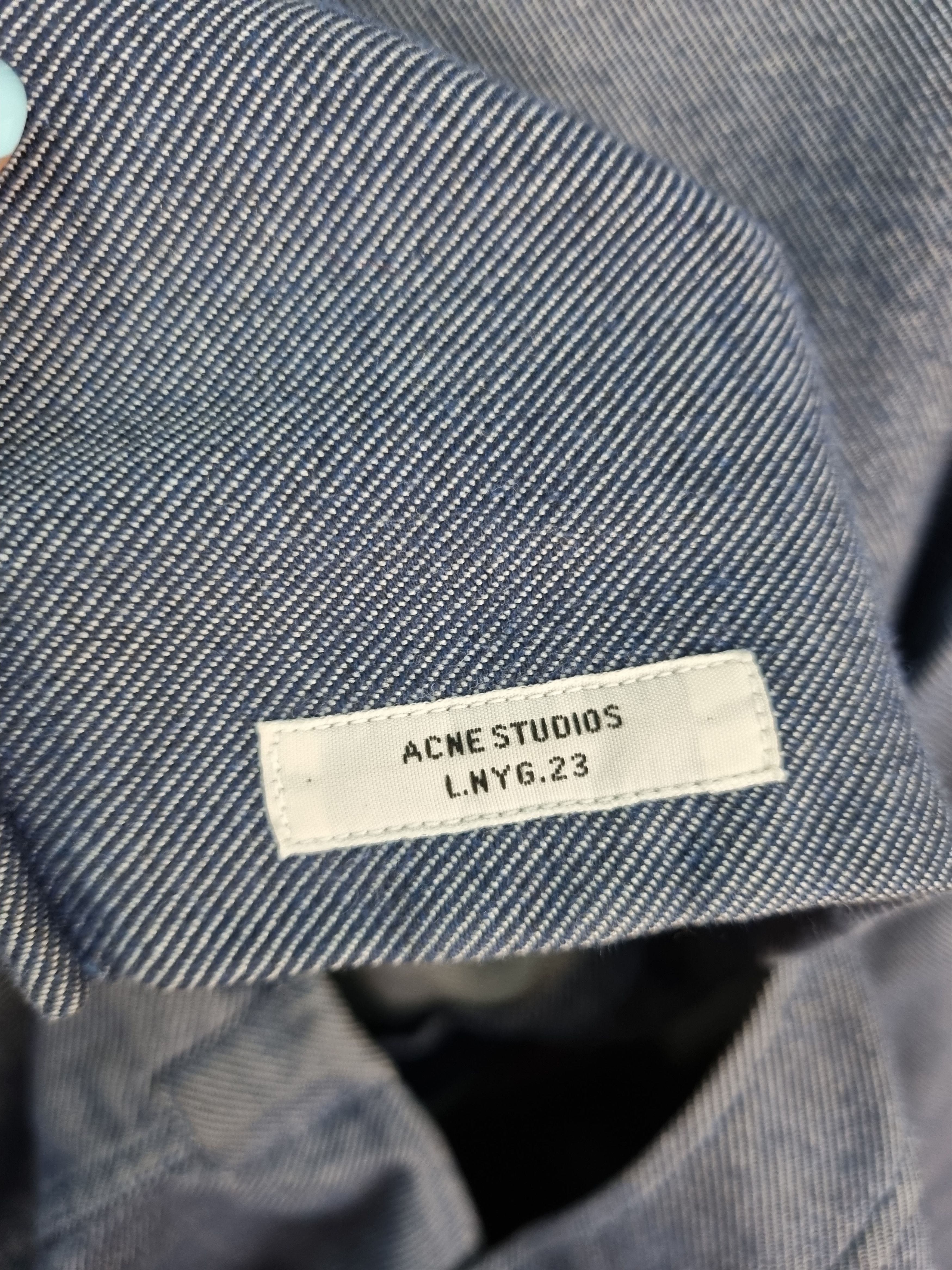 Acne Studios Acne Studios Isherwood Flan AW 13 Classic FitFaded Shirt Size US M / EU 48-50 / 2 - 11 Thumbnail