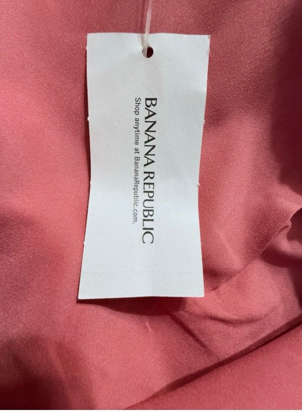 Banana Republic Banana Republic Pink Fringe Tweed Wrap Skirt – Size 12 – NWT Size 34" / US 12 / IT 48 - 8 Thumbnail