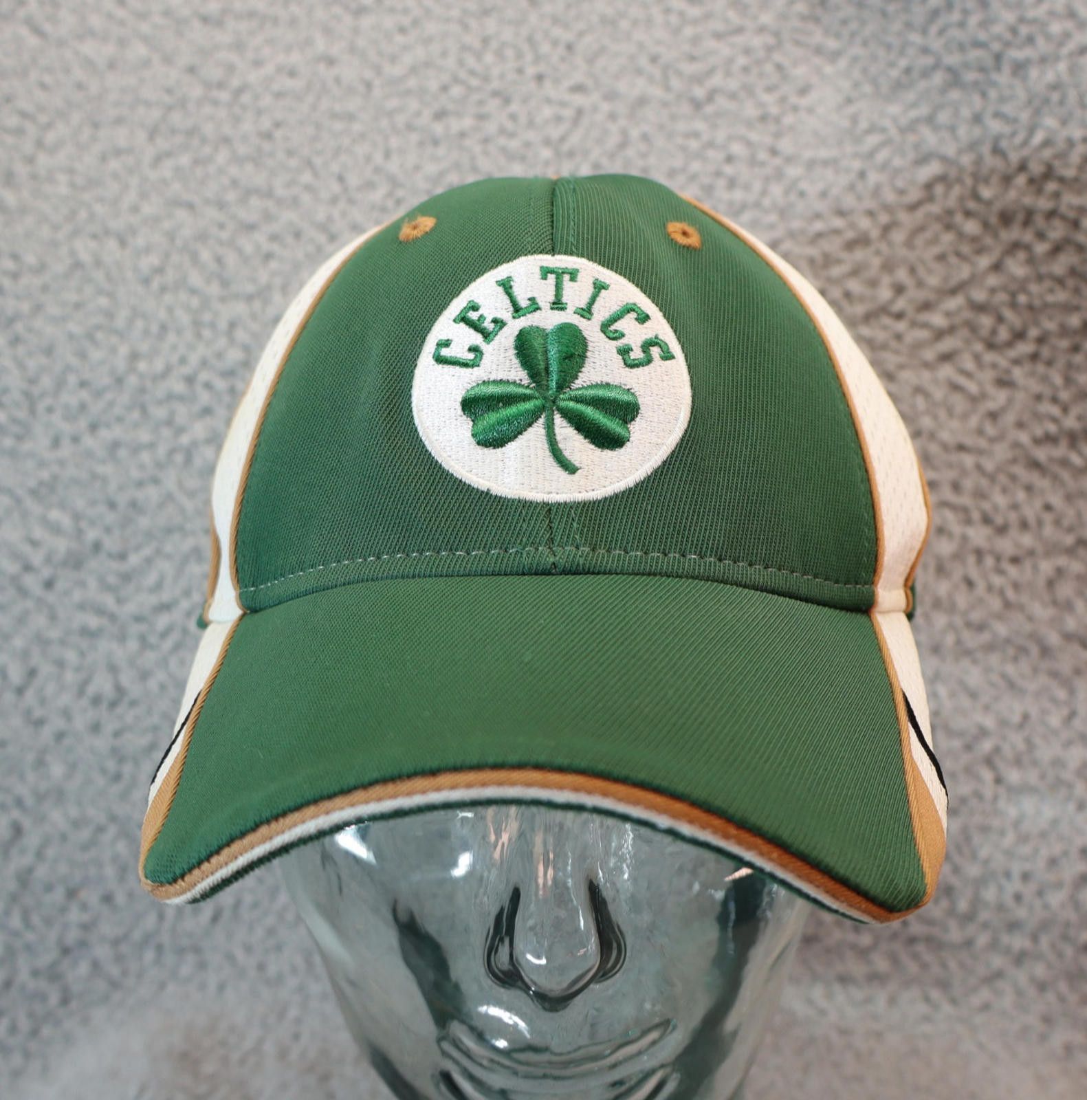 Reebok Vtg Boston Celtics Flex OSFA Hat Cap NBA Mesh Rare Reebok Size ONE SIZE - 1 Thumbnail