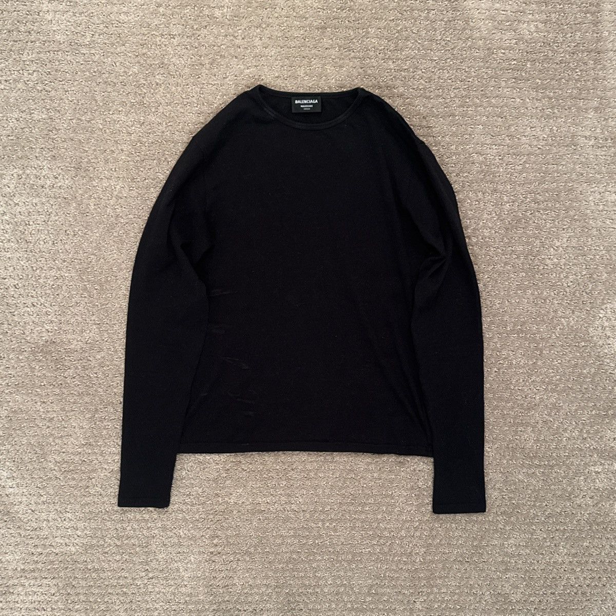 Balenciaga Balenciaga Wardrobe long sleeve compression Tee Size US XS / EU 42 / 0 - 1 Thumbnail