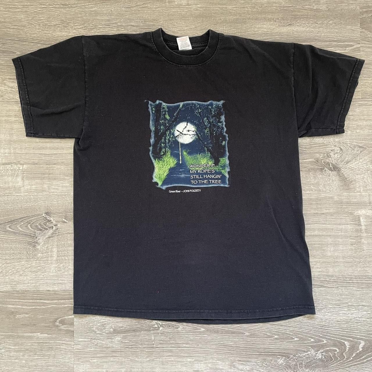 Band Tees × Vintage Vintage Kohn Fogerty Green River Creedence Clearwater Tee Size US L / EU 52-54 / 3 - 1 Thumbnail
