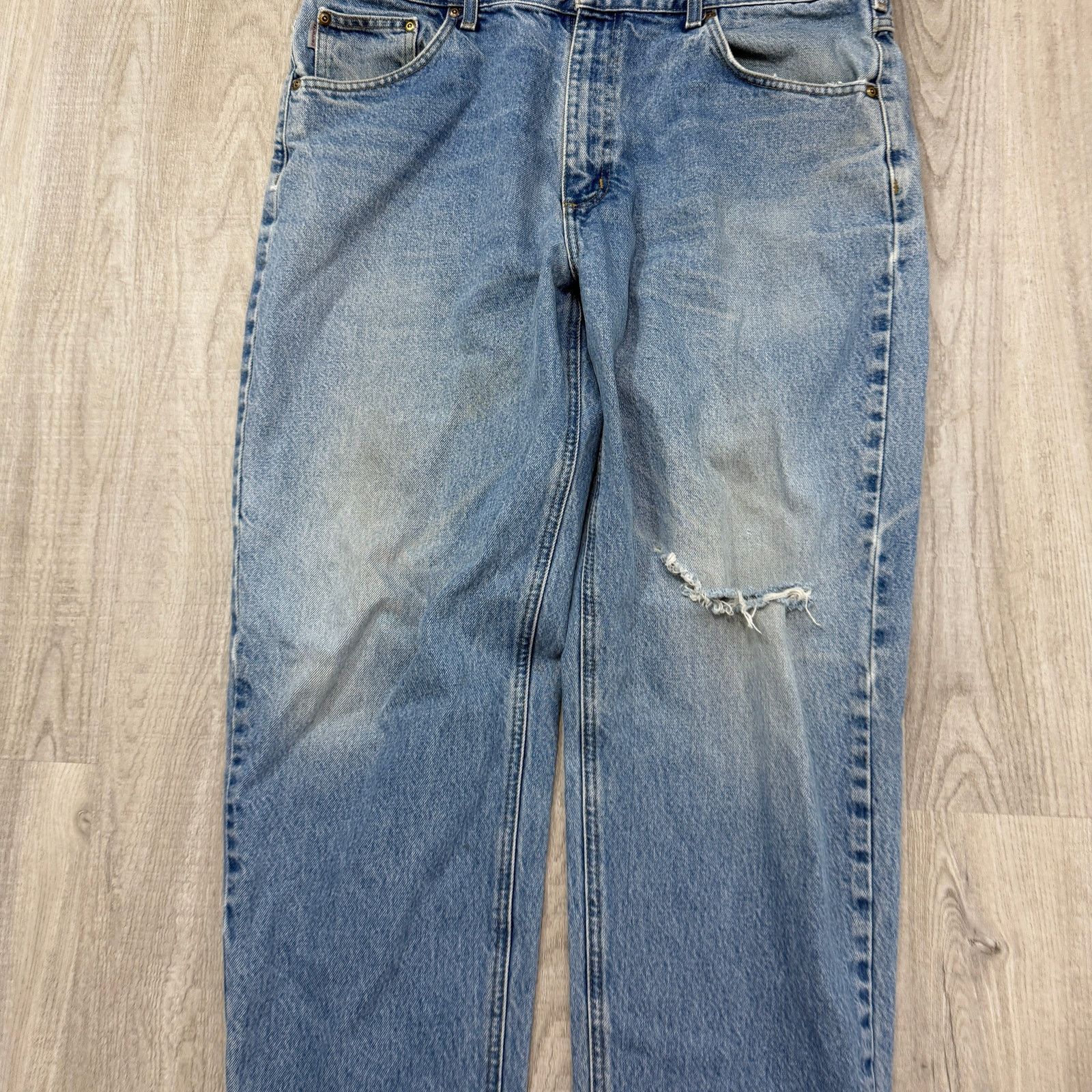Carhartt Vintage Carhartt Jeans Men's 38x31 Measured Faded Distressed Size US 38 / EU 54 - 2 Thumbnail